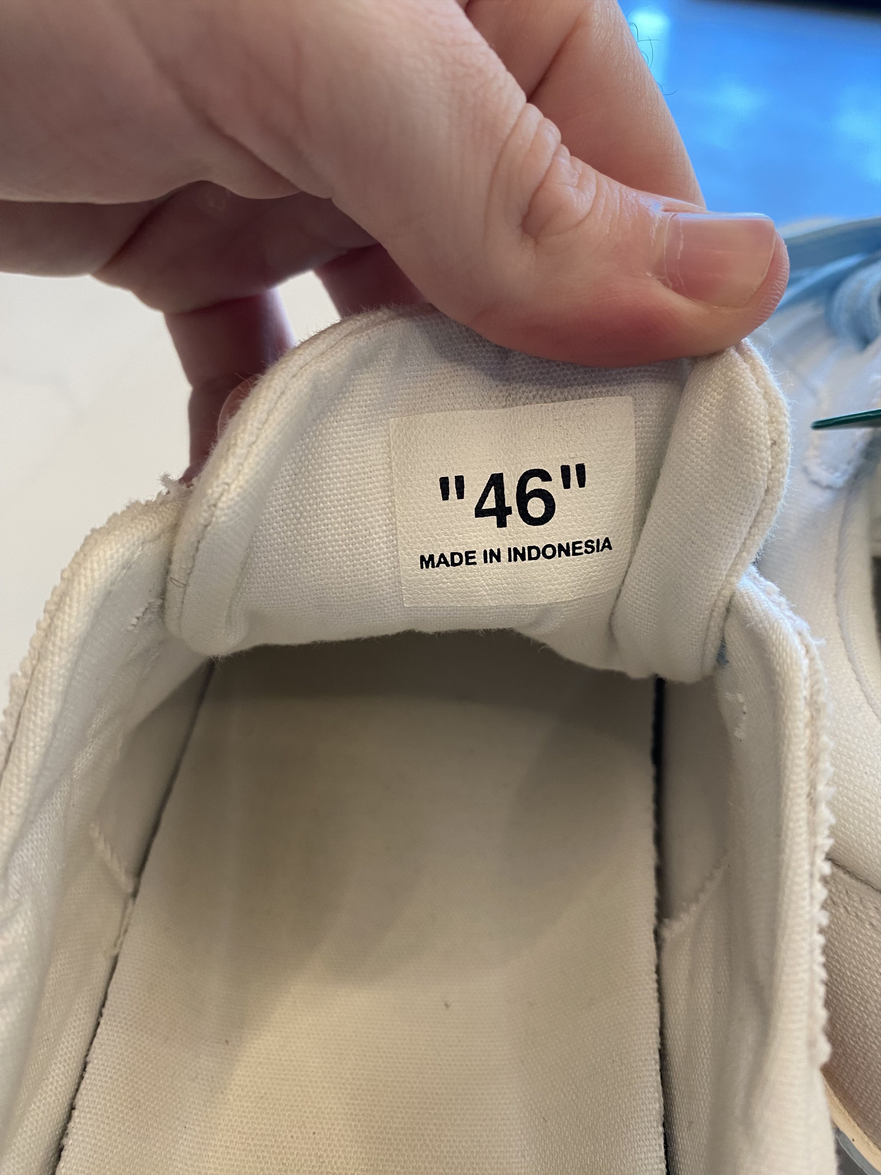 Off-White Off White Vulc Canvas Low Sneaker Size US 13 / EU 46 - 5 Thumbnail