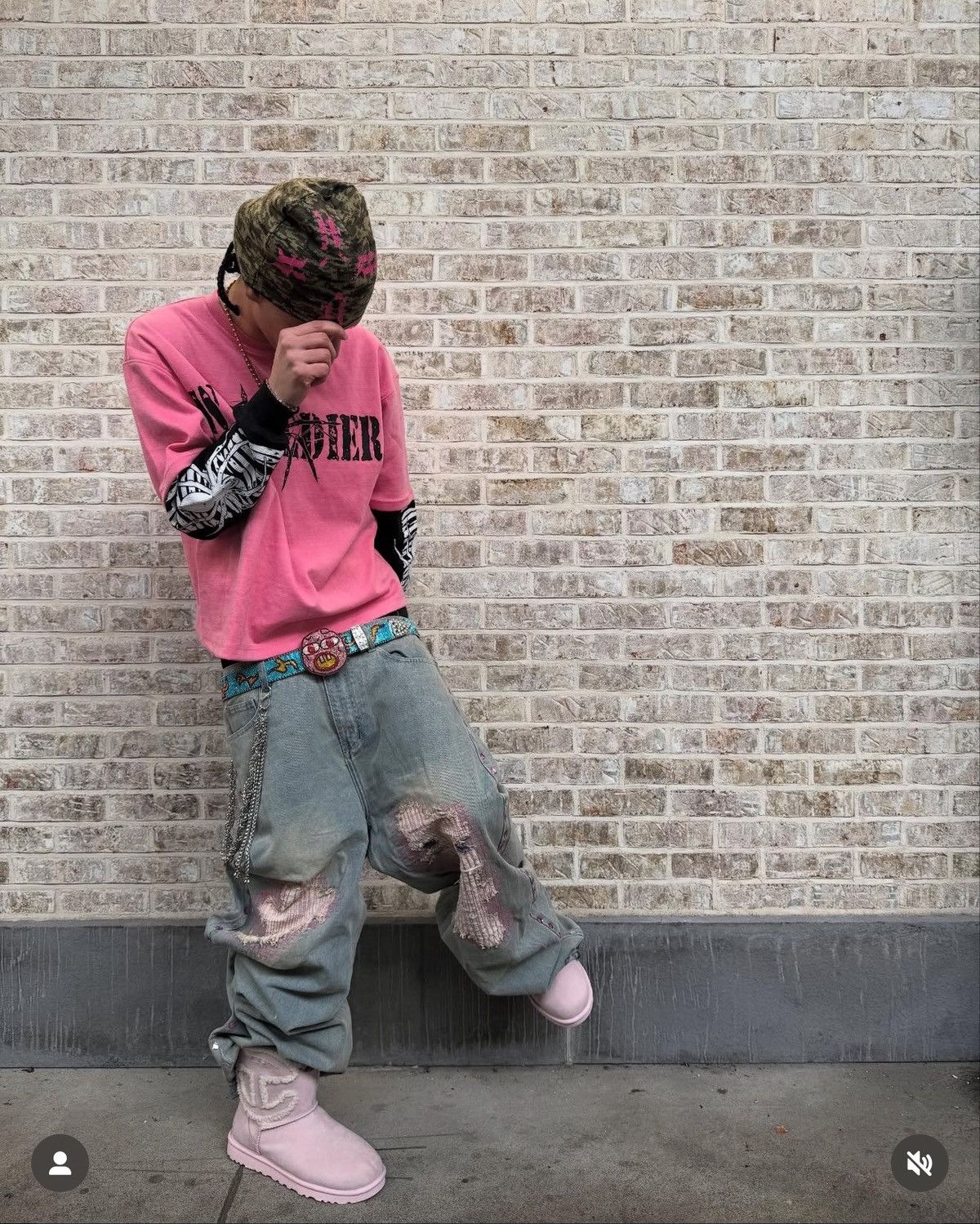 Telfar × Ugg UGG x Telfar Logo Mini Boot Pink Size US 11 / EU 44 - 10 Thumbnail