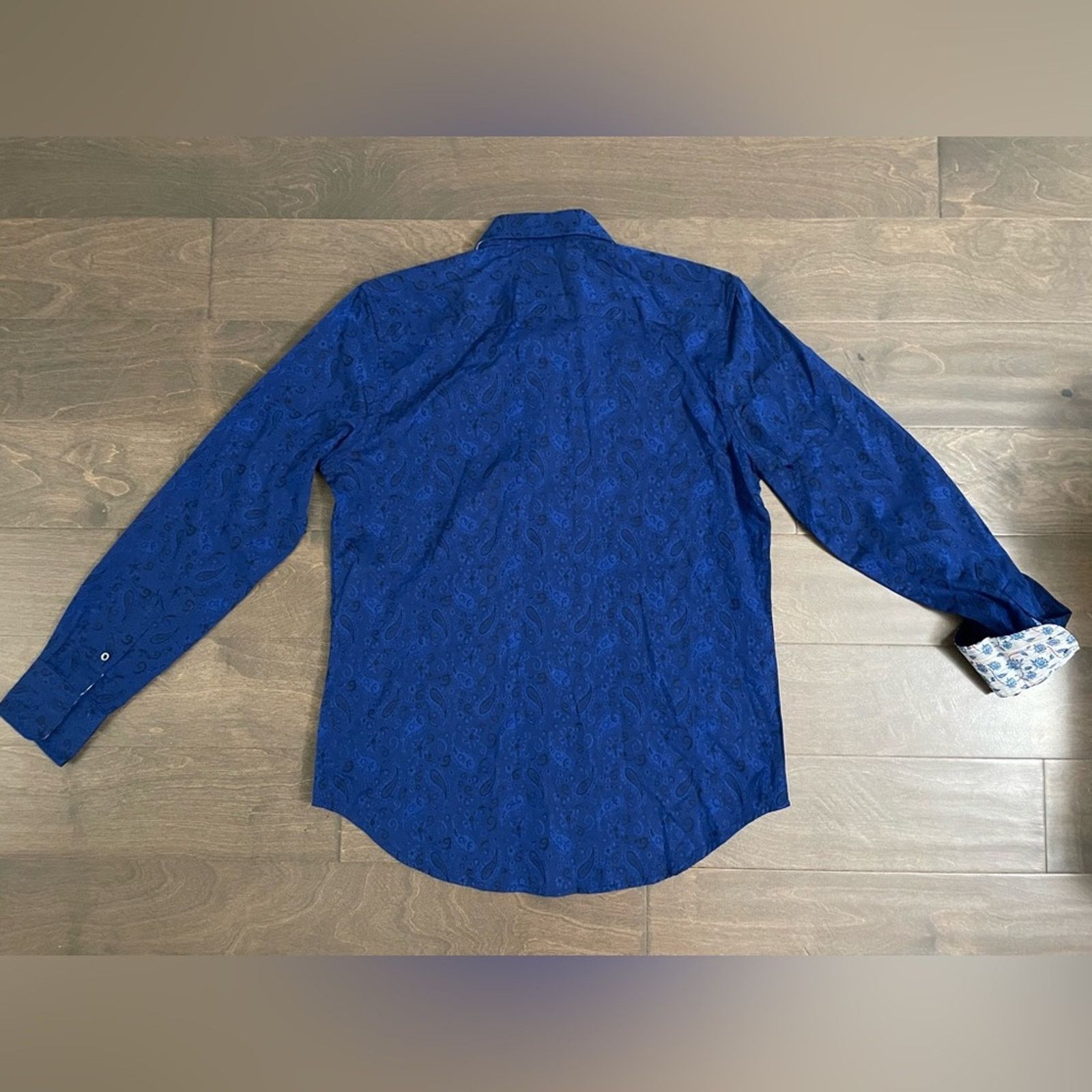 Robert Graham Robert Graham Men Hanging Gardens L/S Shirt Blue - Small Size US S / EU 44-46 / 1 - 2 Thumbnail