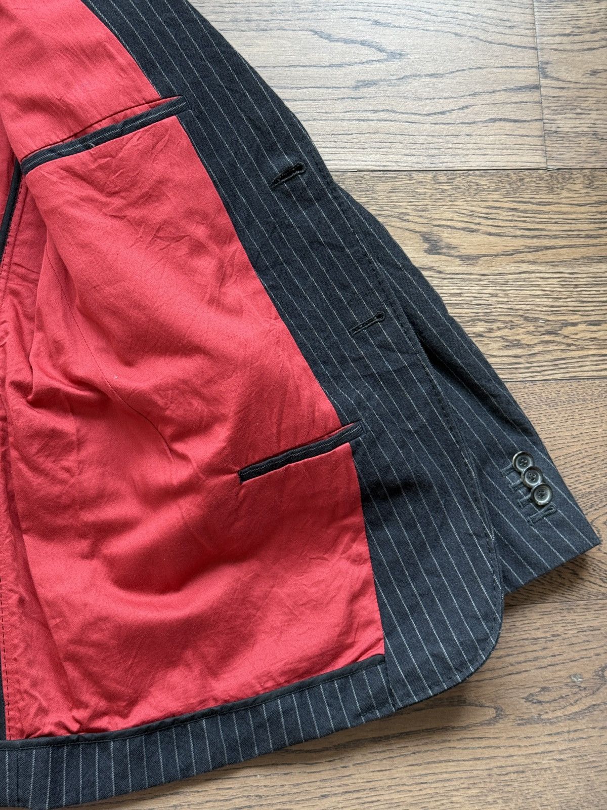 Other hLAM Milano Japanese Edition Mens Stripe Blazer Jacket S Size US S / EU 44-46 / 1 - 16 Thumbnail