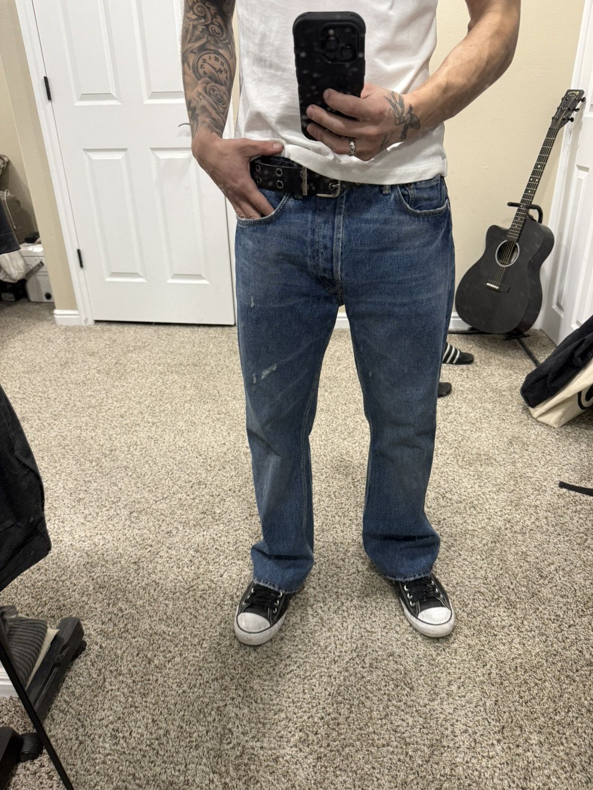 Acne Studios Acne Studios 1992M Bootcut Jeans Size US 31 - 7 Thumbnail