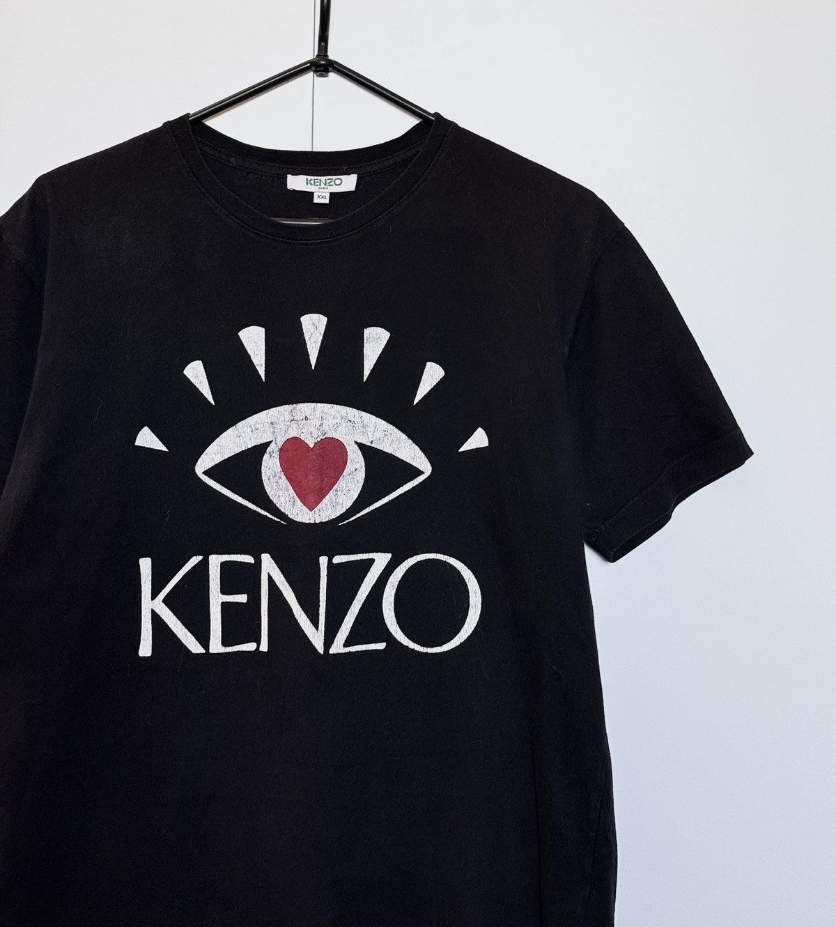 Kenzo × Vintage 🇫🇷Vintage Kenzo Paris Eye Logo Tee Size US XXL / EU 58 / 5 - 3 Thumbnail