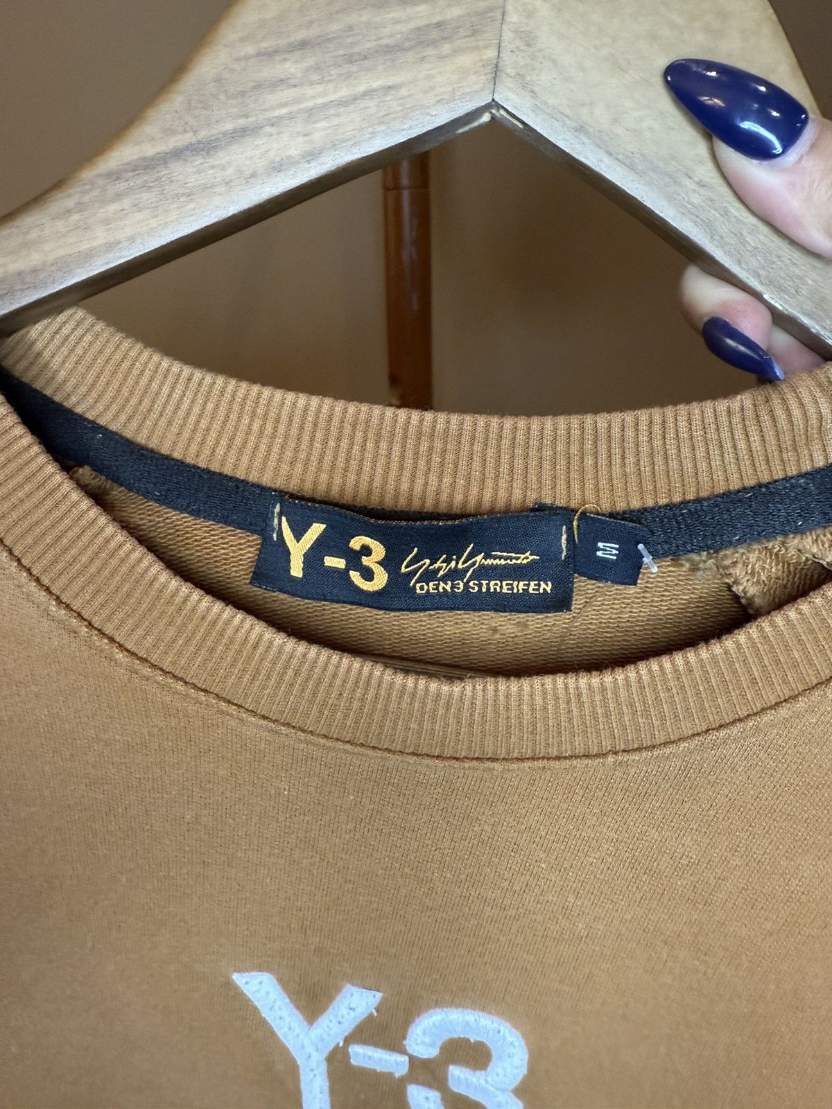 Yohji Yamamoto Y3 Yohji Yamamoto Adidas crewneck Size US M / EU 48-50 / 2 - 3 Thumbnail
