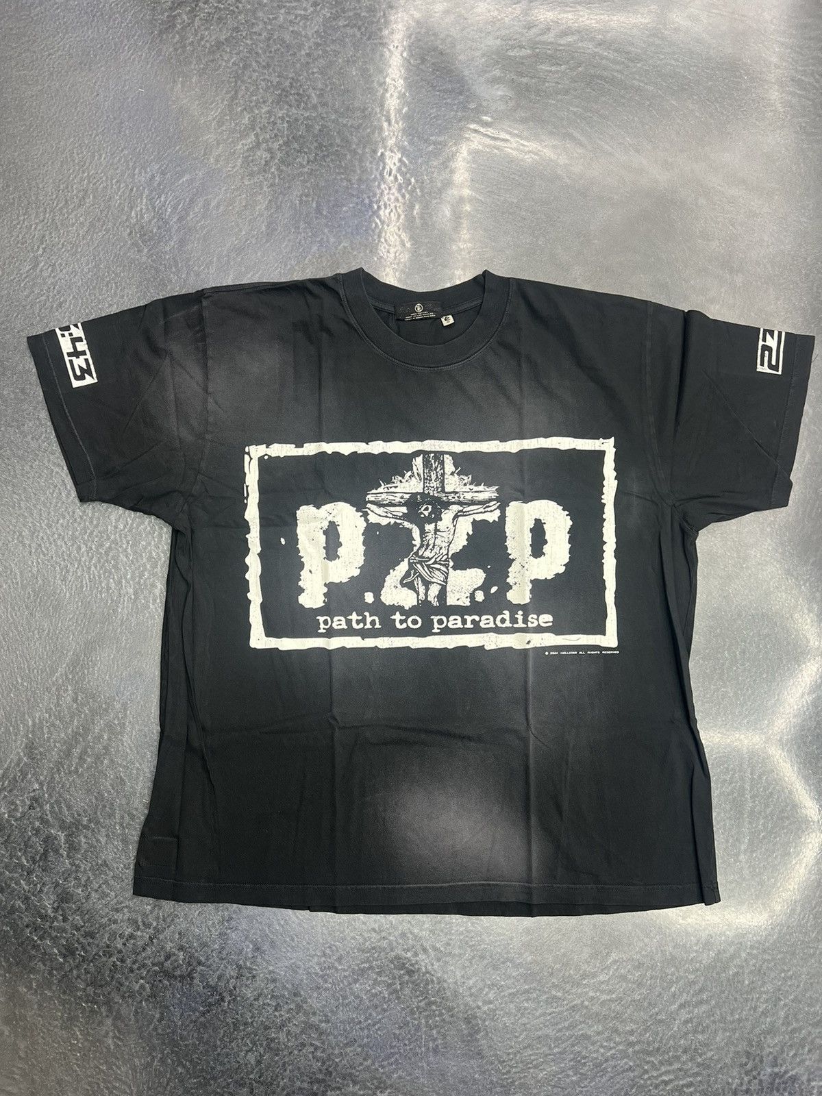 HELLSTAR Hellstar Jesus P2P T-Shirt Size US XXL / EU 58 / 5 - 1 Thumbnail