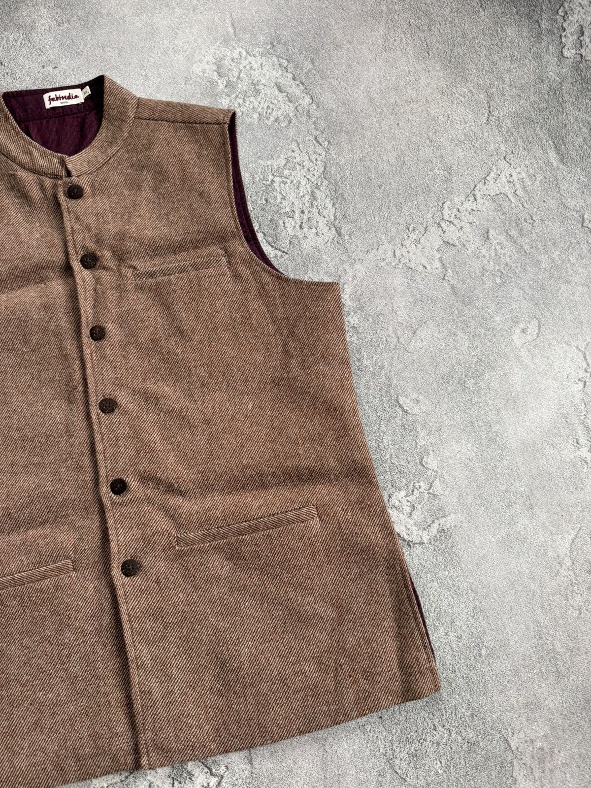 Other Fabindia 40size button up vest sleeveless jacket casual Size US L / EU 52-54 / 3 - 11 Thumbnail
