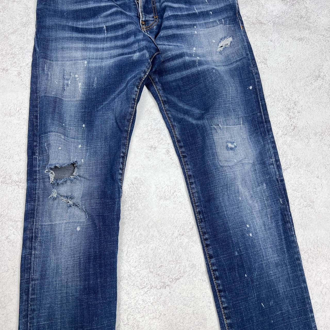 Dsquared2 Dsquared2 Men’s Jeans Distressed Paint Splatter Size US 30 / EU 46 - 3 Thumbnail