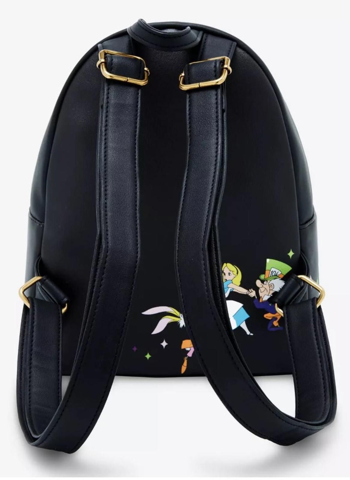 Loungefly Alice In Wonderland GITD Psychedelic Mini Backpack
