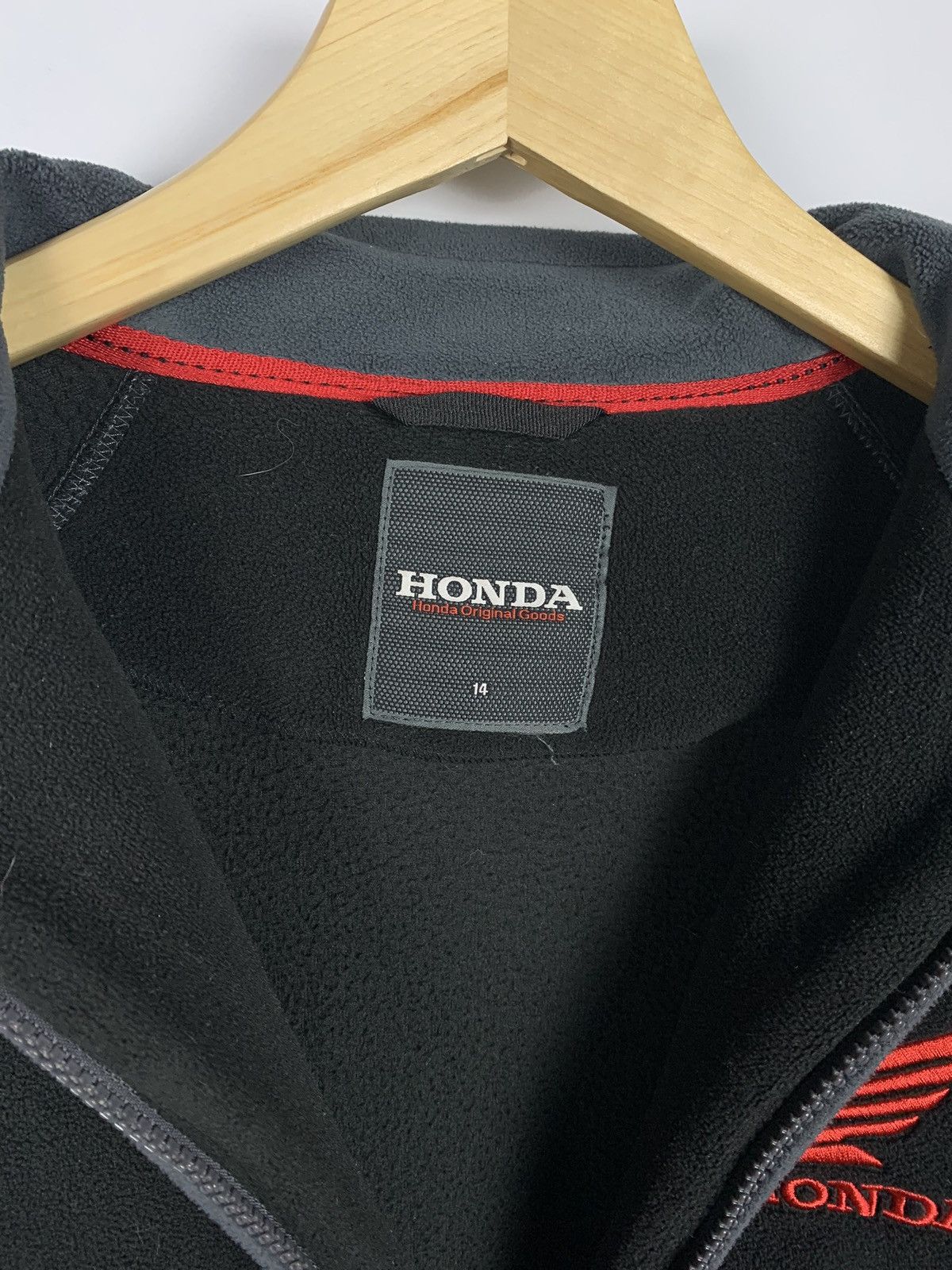 Honda Honda Racing Full Zip Sweatshirt Women’s Size 14 Black Size XL / US 12-14 / IT 48-50 - 7 Thumbnail