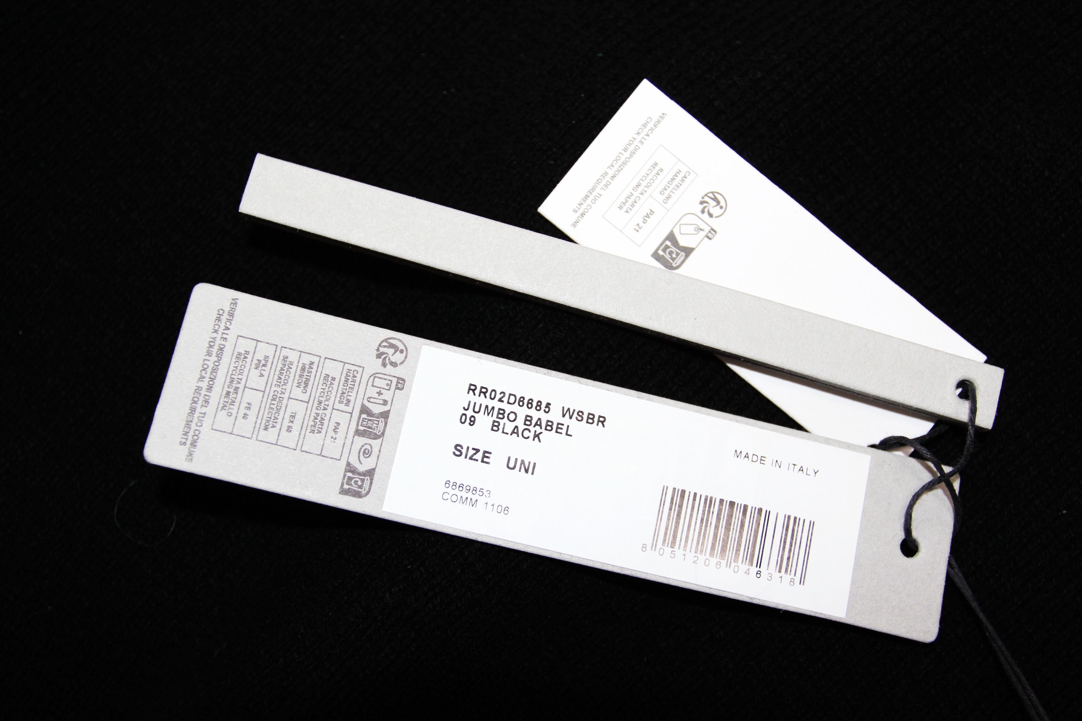 Rick Owens BNWT AW24 RICK OWENS "PORTERVILLE" JUMBO BABEL SWEATER UNI Size US M / EU 48-50 / 2 - 8 Thumbnail