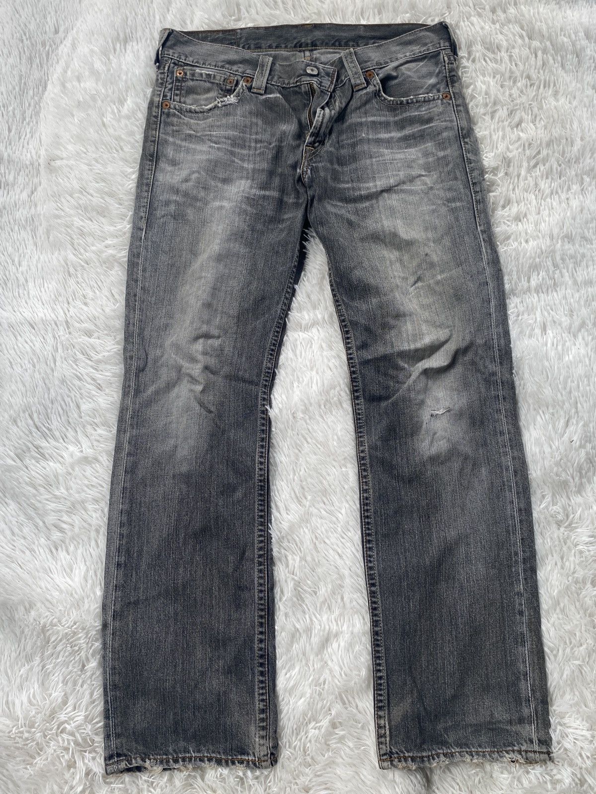 Levi's 🔥BINDING NOW🔥Distressed Blue Vintage Levi’s 502 Size US 38 / EU 54 - 2 Thumbnail