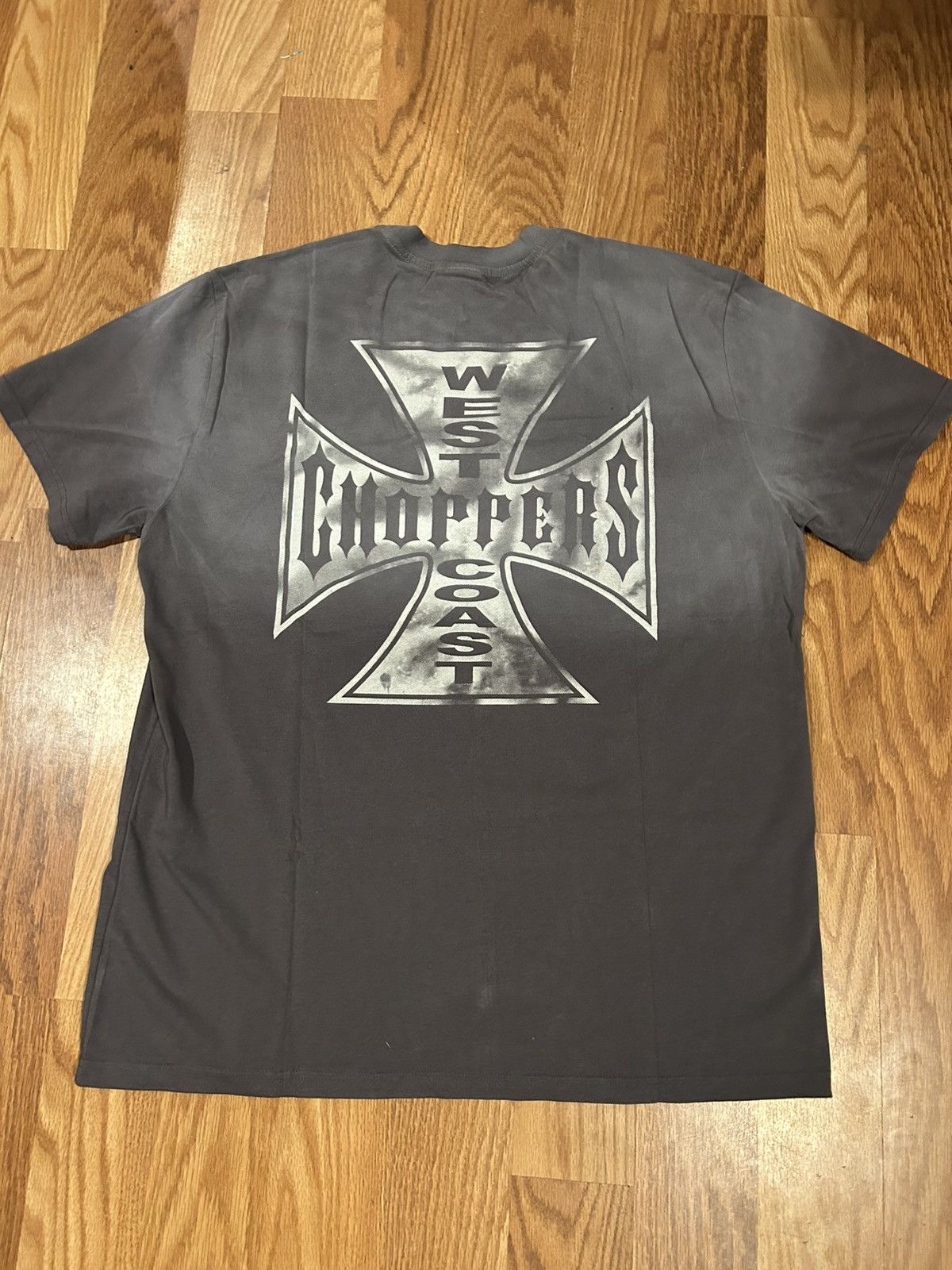 West Coast Choppers West Coast Choppers Shirt Black Fade Mens L