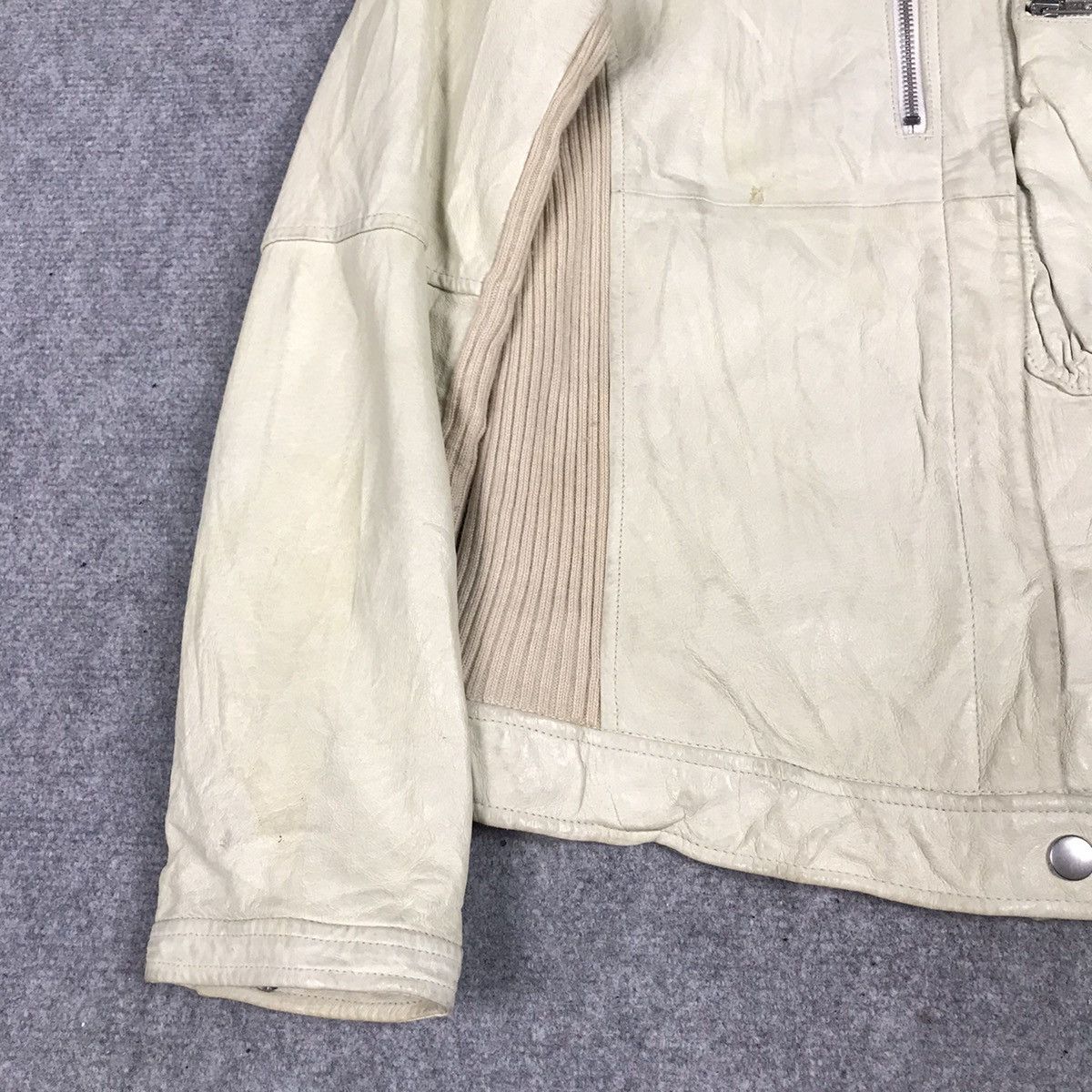 If Six Was Nine × Japanese Brand JAPAN FASHION INGRID LEATHER JACKET Size US S / EU 44-46 / 1 - 4 Thumbnail