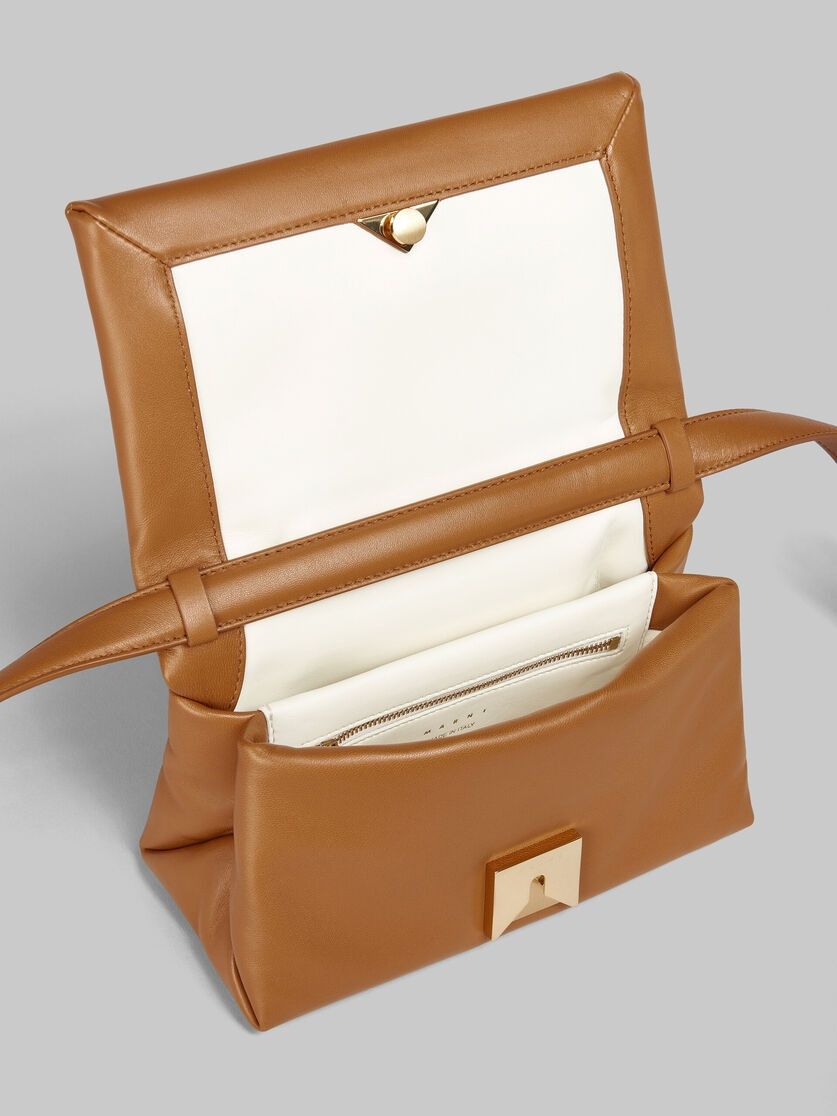 Marni oc11z0525 Size: OS/Calfskin Prisma Bag in Brown Size ONE SIZE - 4 Thumbnail
