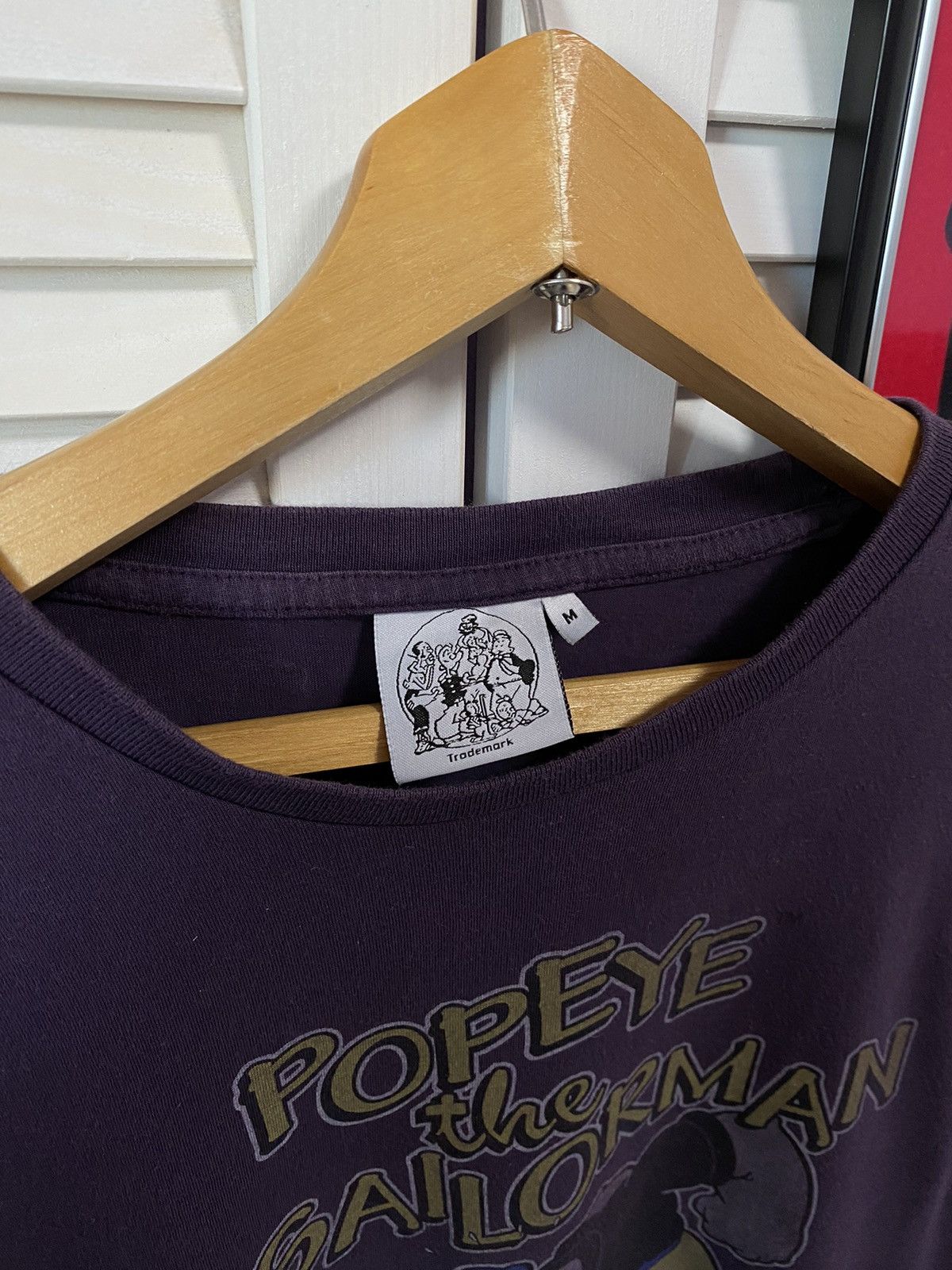 Cartoon Network × Universal Studios T-Shirt Tee Popeye The Sailorman Trademark Size US M / EU 48-50 / 2 - 4 Thumbnail