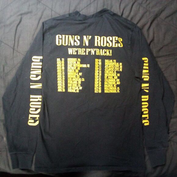 Band Tees Guns 'N' Roses Appetite For Destruction Tour T-Shirt Size US M / EU 48-50 / 2 - 6 Thumbnail