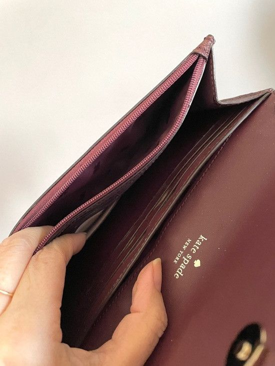Kate Spade Kate Spade NY Glimmer Boxed Medium Flap Wristlet Wallet Size ONE SIZE - 6 Thumbnail