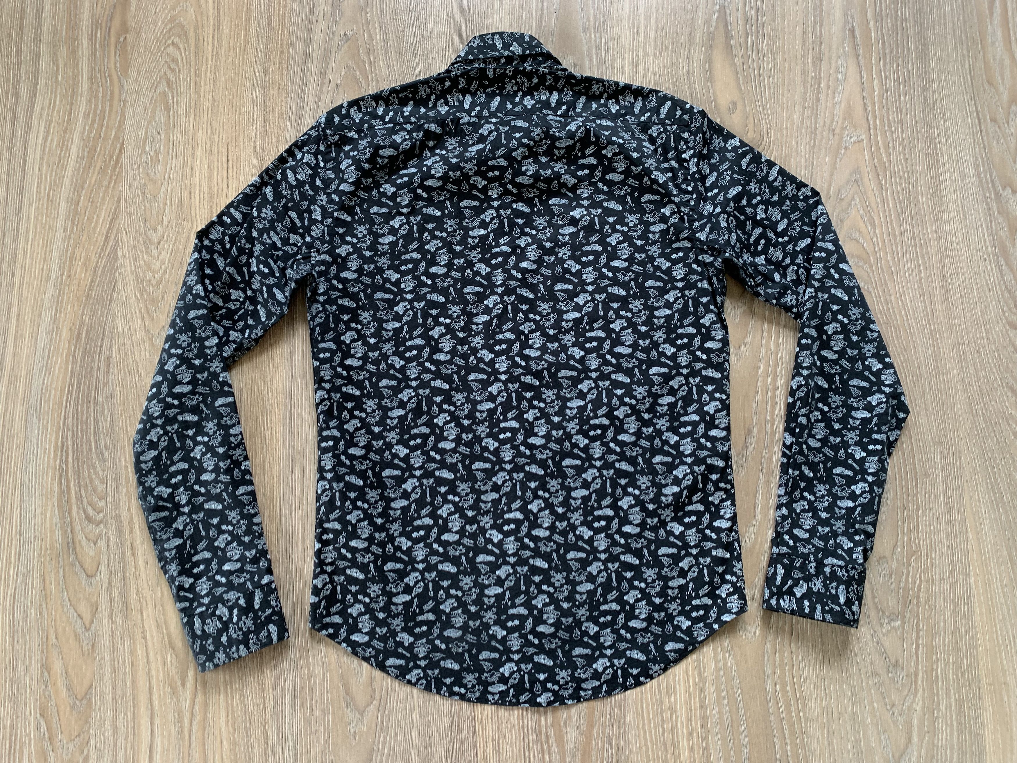 Zara Zara Long Sleeve Printed Shirt Size US M / EU 48-50 / 2 - 3 Thumbnail