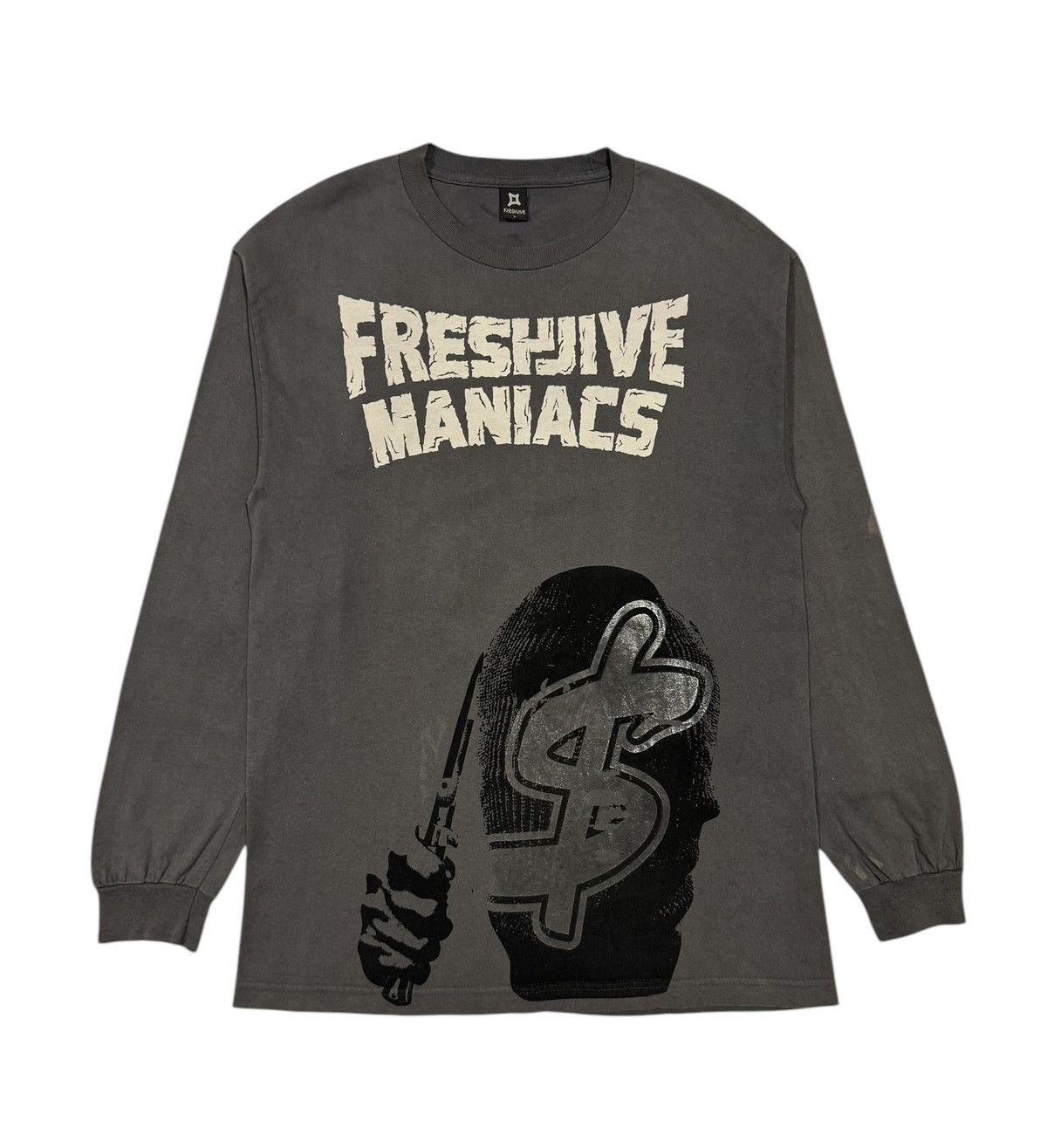 Freshjive × Vintage Vtg🔥Y2k Freshjive Manics Printed Skate Culture L/S Tee Size US L / EU 52-54 / 3 - 1 Thumbnail