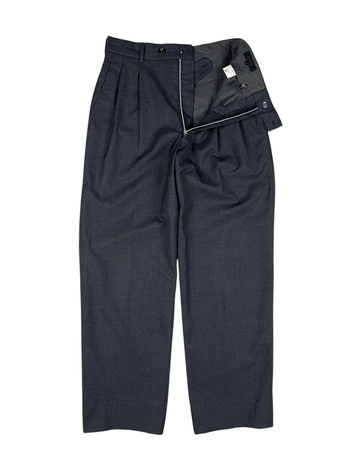 Comme des Garcons Homme Vintage 80s Comme des Garçons Homme Wool Casual Pants Size US 28 / EU 44 - 1 Thumbnail