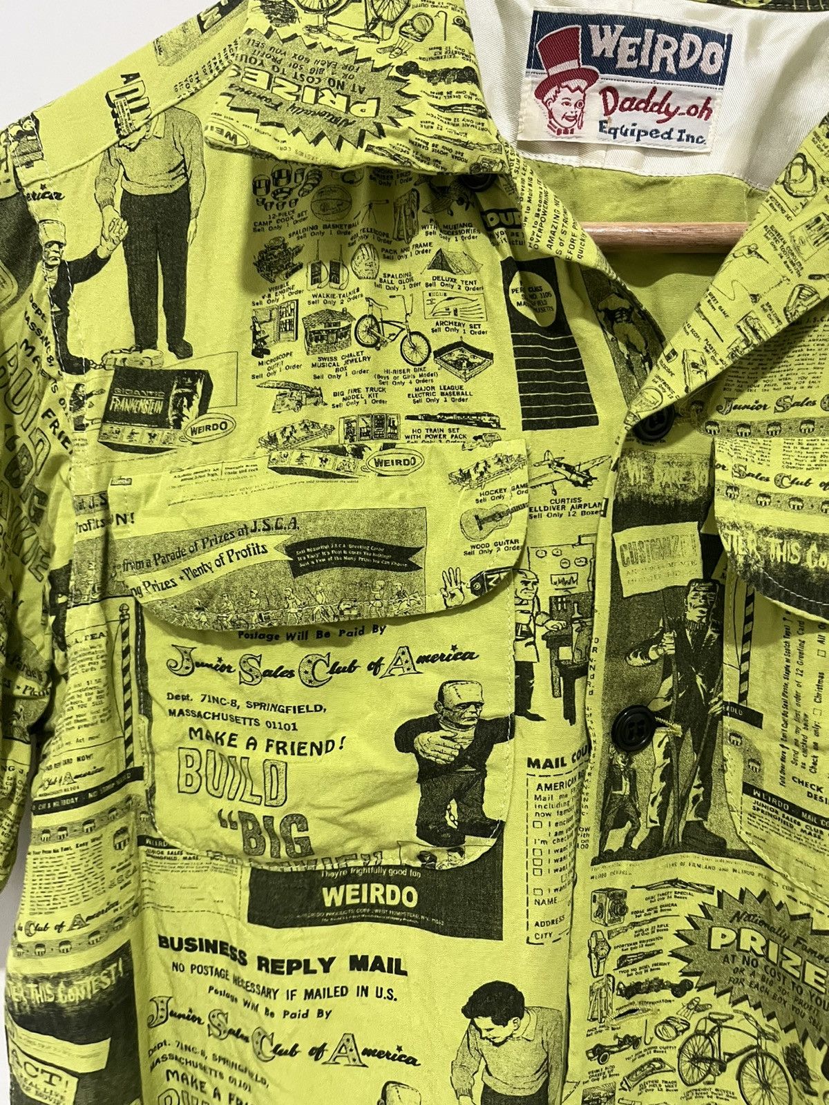 Japanese Brand Rockabilly shirt 50s design by weirdo Size US S / EU 44-46 / 1 - 3 Thumbnail