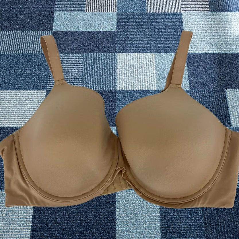 Vintage Auden Bra Women 44D Beige Underwired Padded T-Shirt Size ONE SIZE - 1 Thumbnail