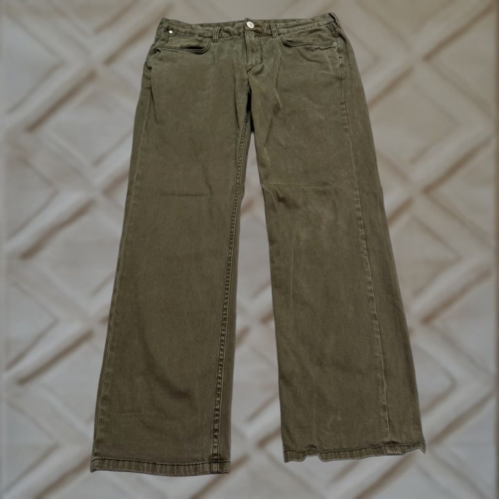 Tommy Bahama Tommy Bahama Chino Pants 5-Pocket Straight Leg Mens 34x32 Olive Green Casual Workwear Knit Cotton Obvious 5-Pocket Design Size US 34 / EU 50 - 1 Thumbnail
