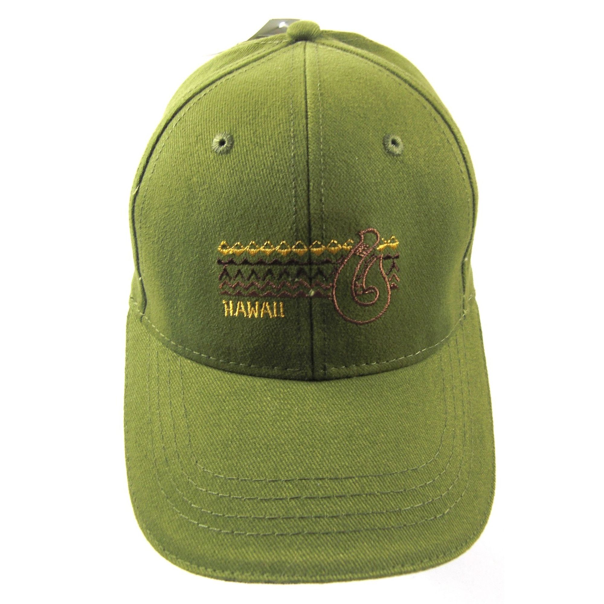 Other Hawaii Olive Green Baseball Cap Trucker Hat Snapback New Size ONE SIZE - 5 Thumbnail