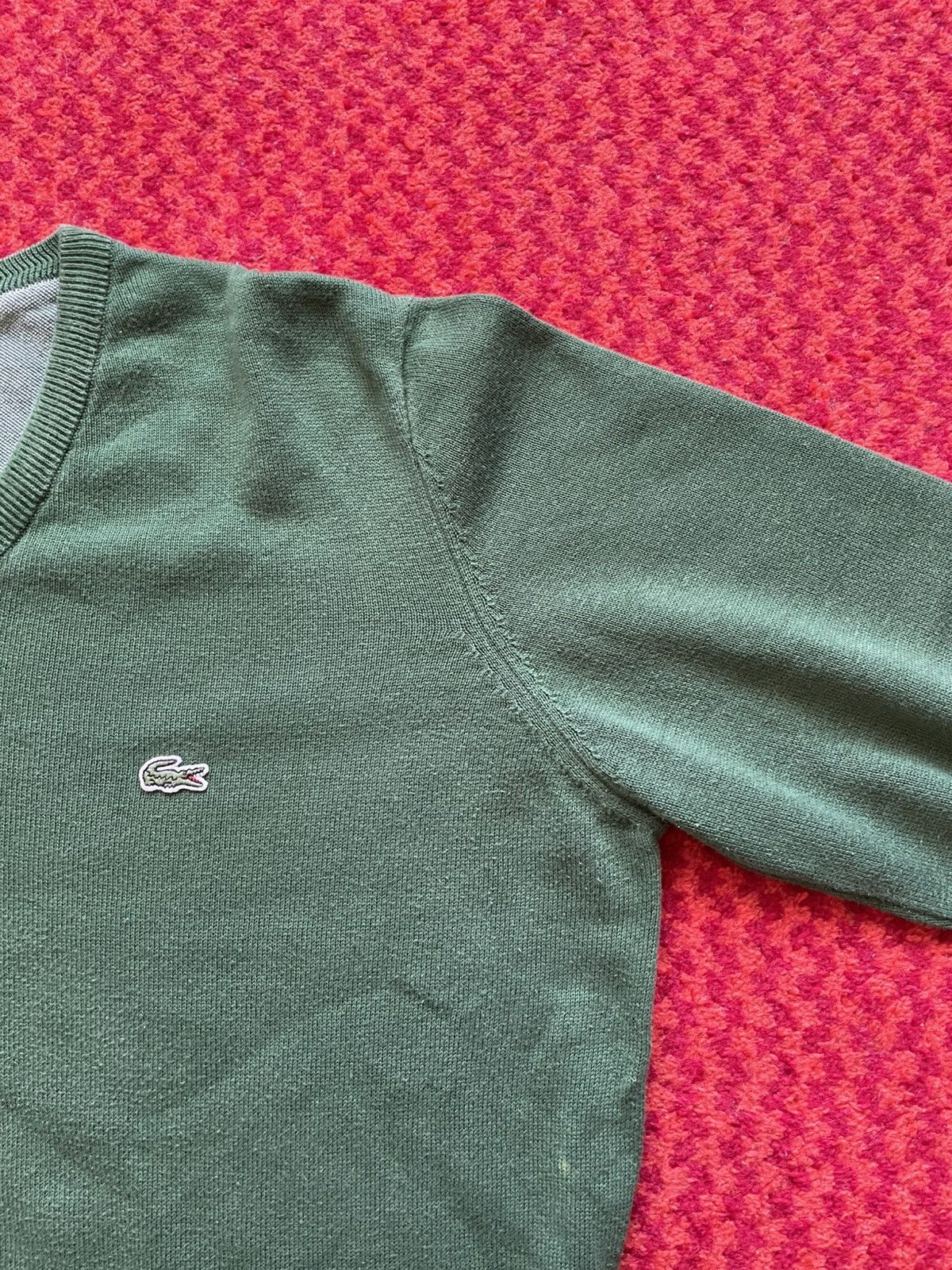 Lacoste Lacoste V-neck jumper Size US M / EU 48-50 / 2 - 4 Thumbnail