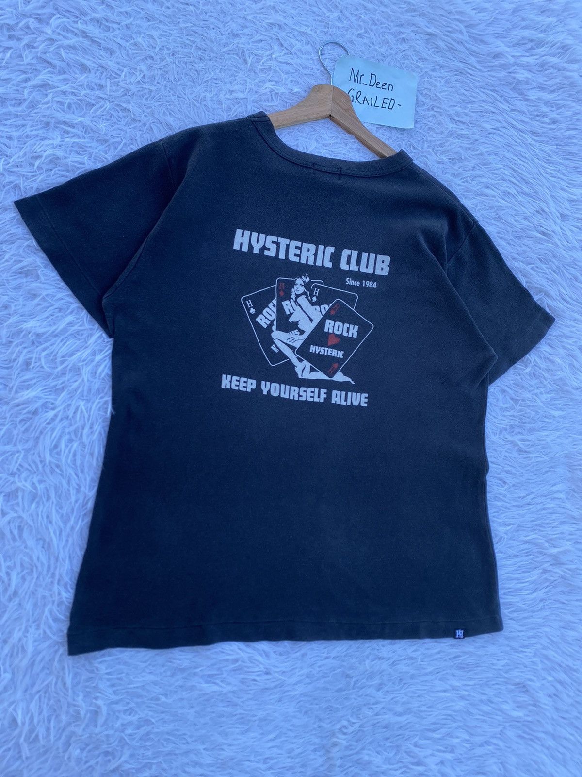 Hysteric Glamour Rare Hysteric Glamour Hysteric Club Tshirt Size US M / EU 48-50 / 2 - 3 Thumbnail