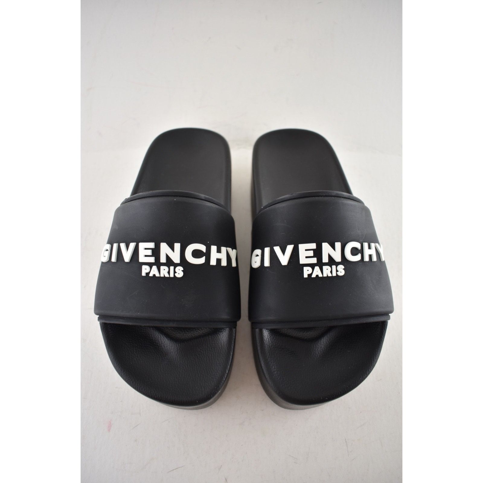 Givenchy Platform Rubber Logo Slide On Pool Sandal Flip Flop Flat 37 Size US 7 / IT 37 - 8 Thumbnail