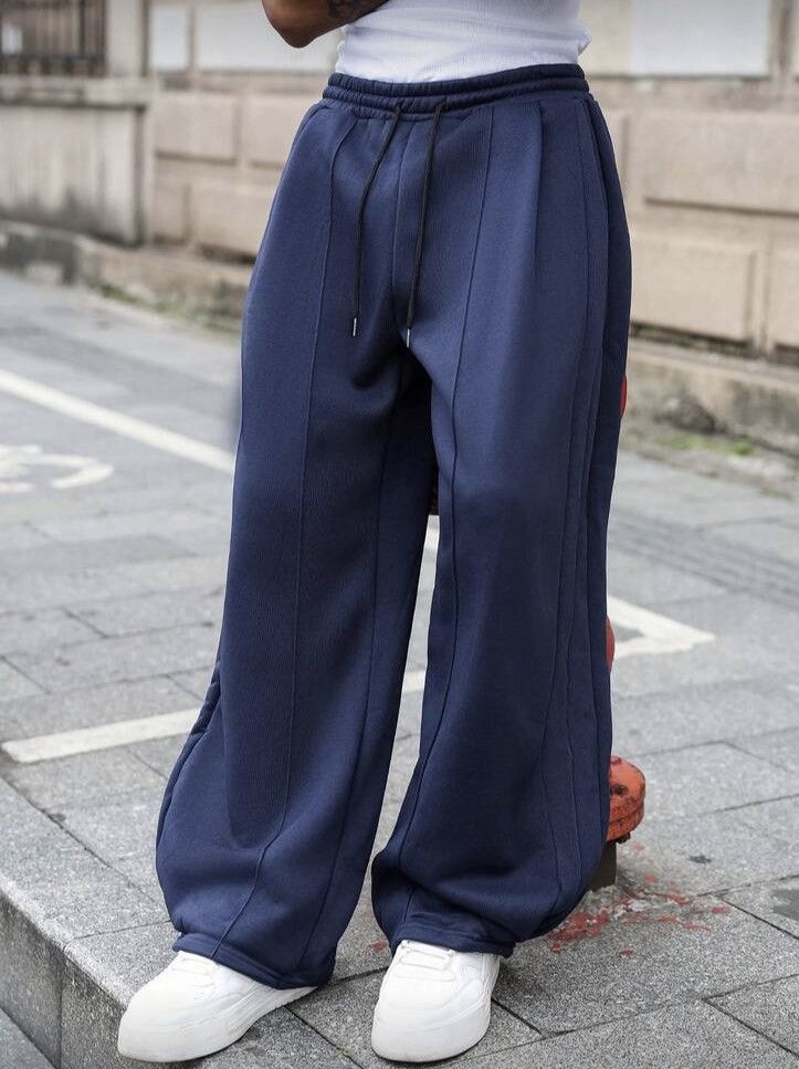Japanese Brand Baggy Sweatpants - Retro Style Sportswear Fit Size US 28 / EU 44 - 5 Thumbnail