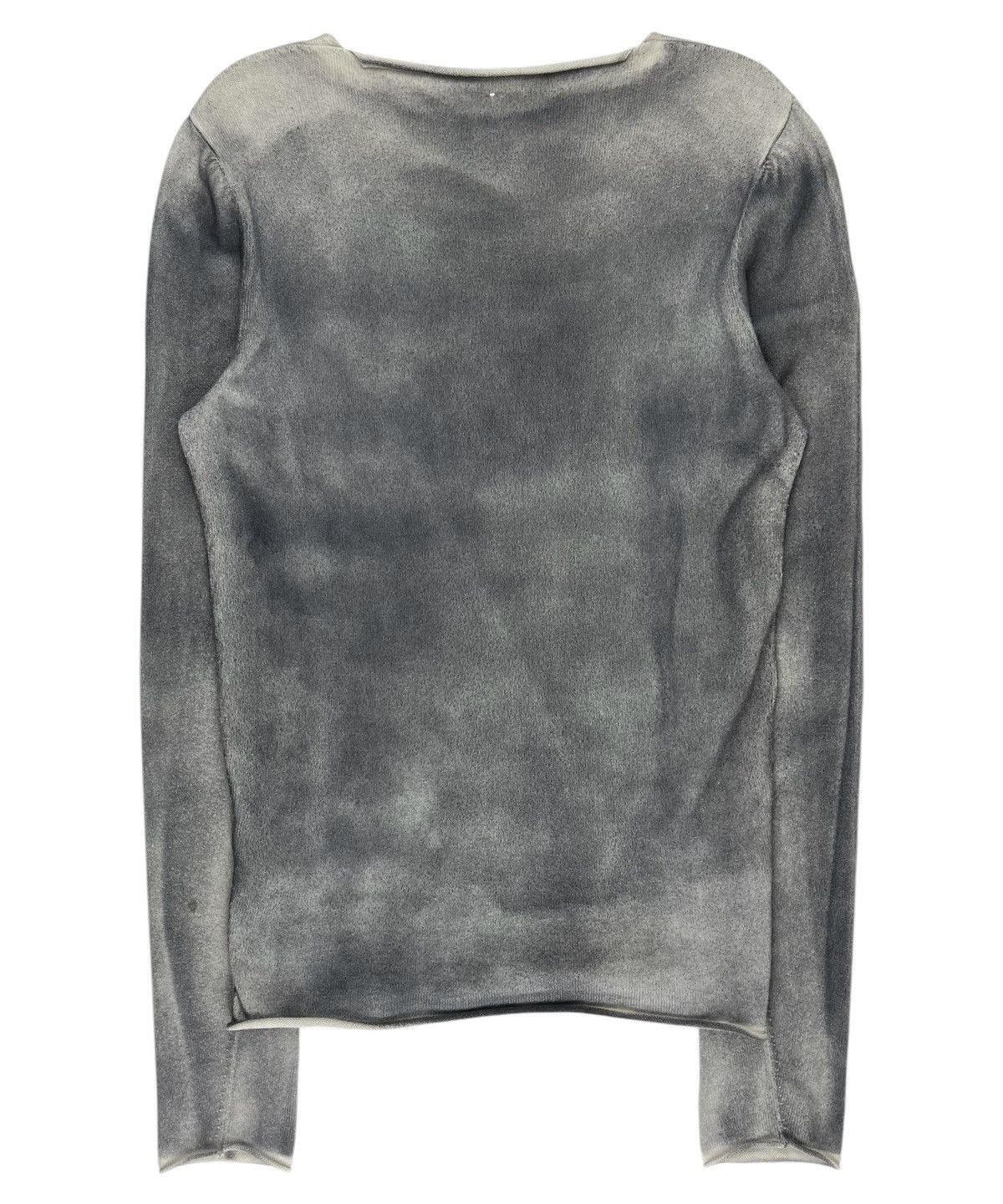 Label Under Construction Label Under Construction Grey Dyed Longsleeve Knit Sweater Size US S / EU 44-46 / 1 - 2 Thumbnail
