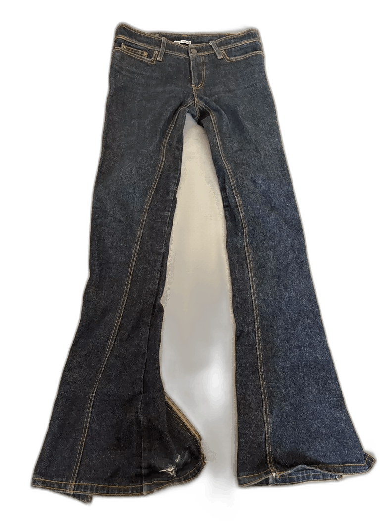 Yohji Yamamoto Vintage Jungle Cat Detachable Zip Jeans Size 24" / US 00 / IT 34 - 1 Thumbnail