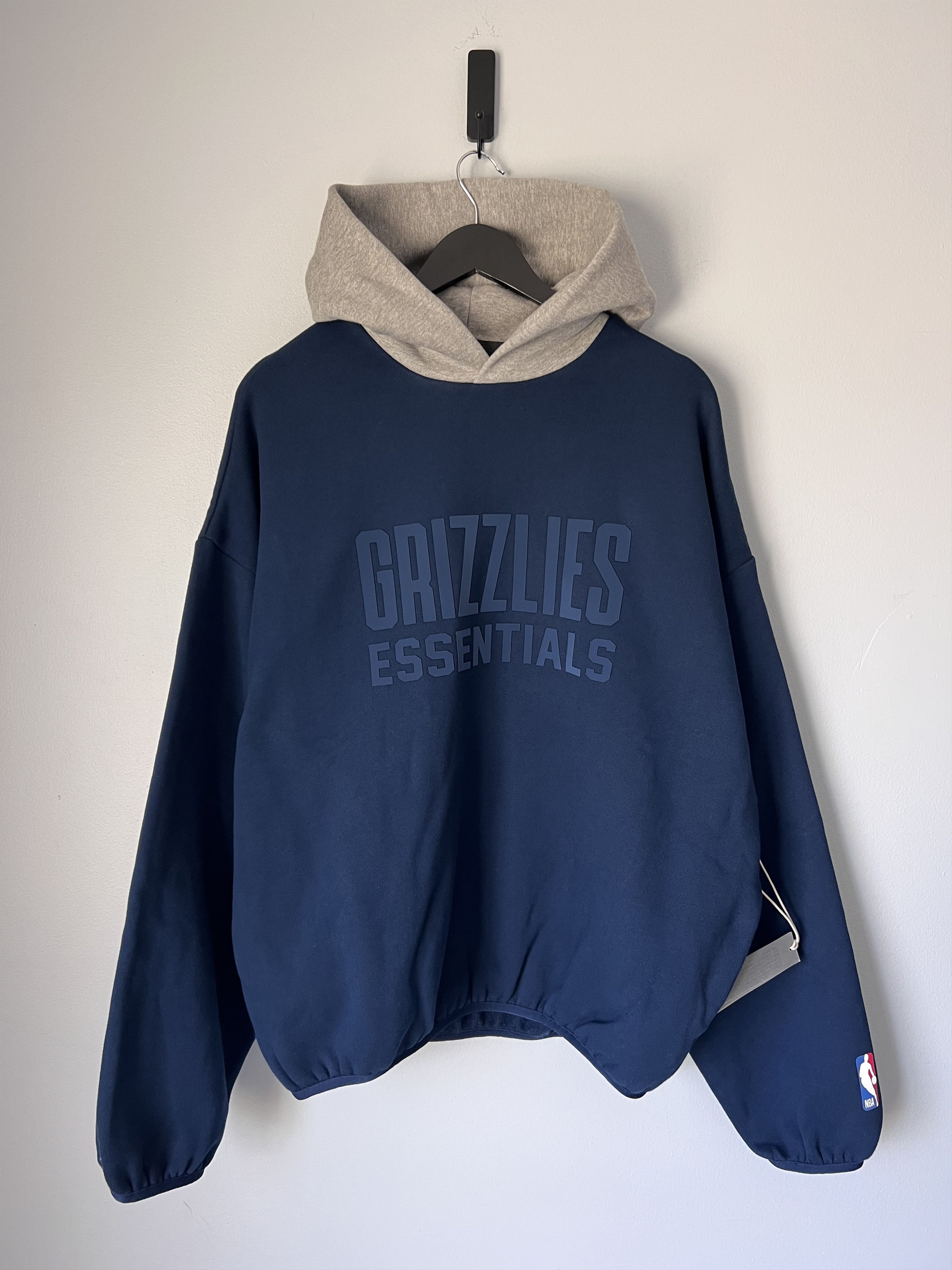 Fear of God Essentials NBA Memphis Grizzlies Hoodie in Navy