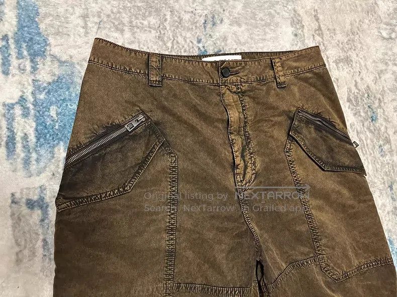 Loewe Loewe Loose-fit tapered pants with zip pockets, adjustable Size US 34 / EU 50 - 3 Thumbnail