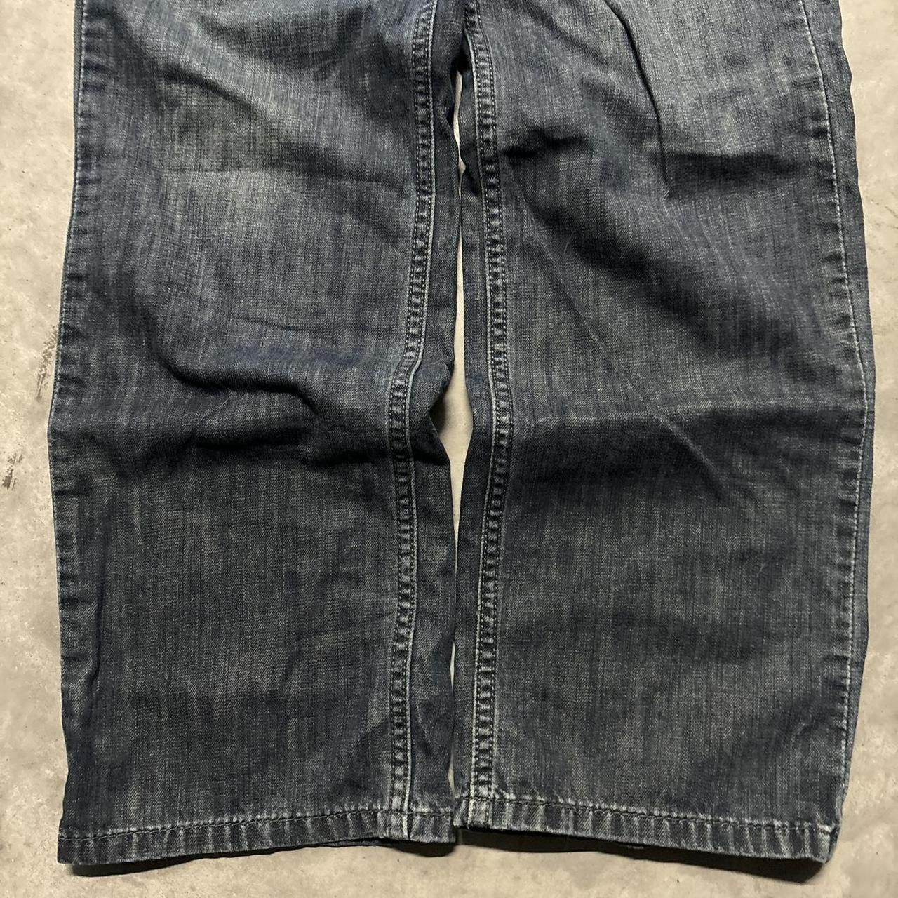 Levi's Crazy Vintage Y2K/2000s Grunge Levi’s Dark Wash Denim Jeans! Size US 31 - 6 Thumbnail