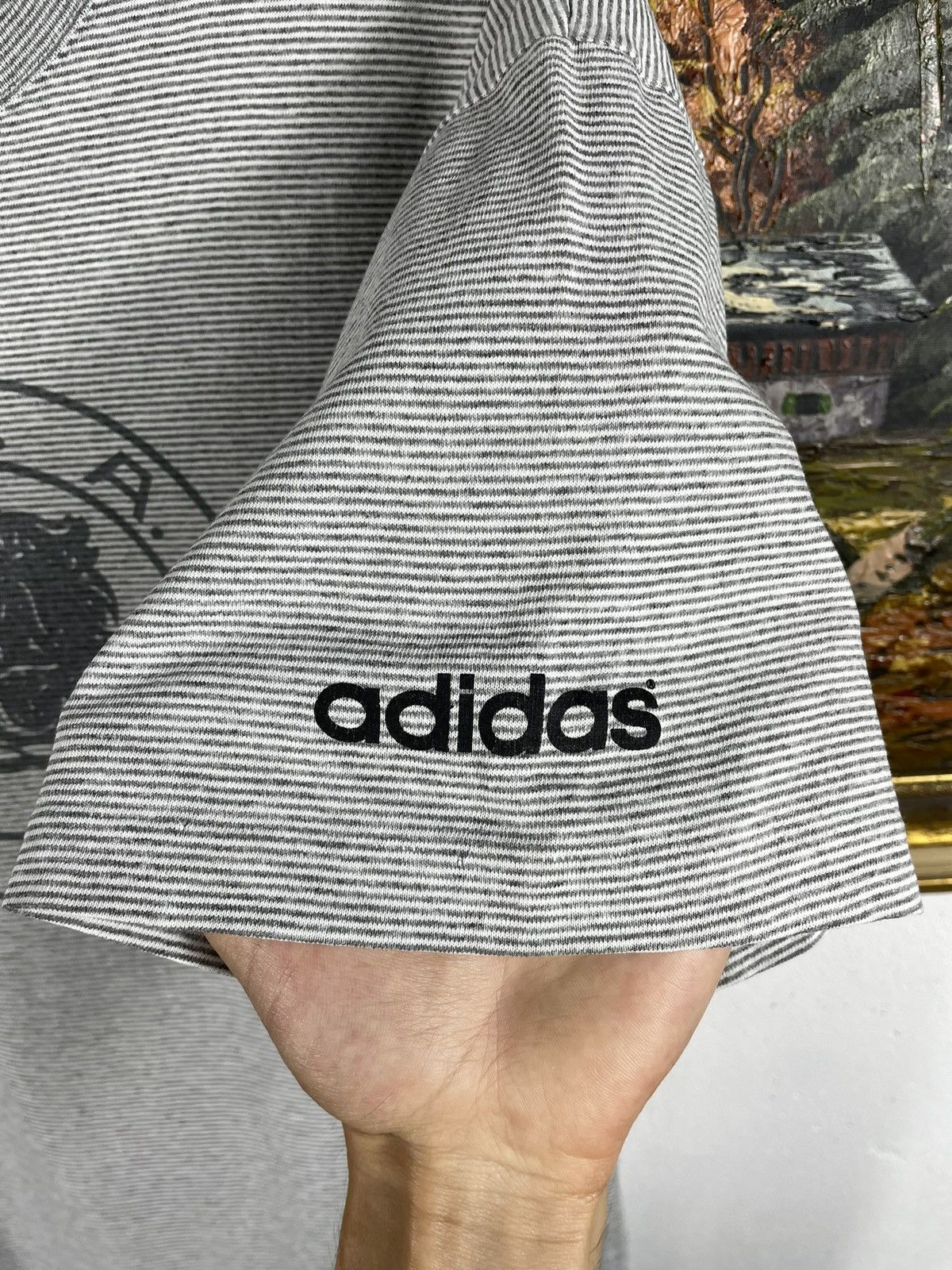 Adidas × Vintage Adidas Vintage Retro 90s T-shirt Tees Boston Marathon Baggy Size US L / EU 52-54 / 3 - 6 Thumbnail