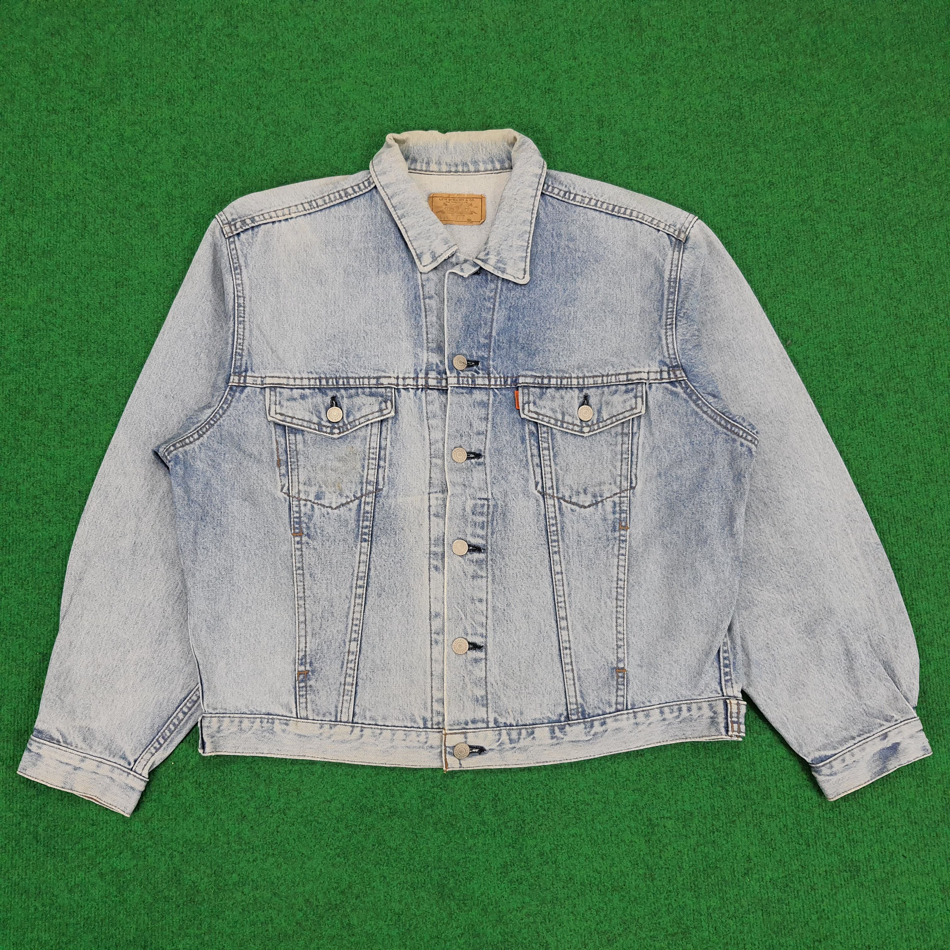 Japanese Brand × Levi's Vintage Levi's x Number Nine Custom Logo Denim Jacket Size US XL / EU 56 / 4 - 3 Thumbnail
