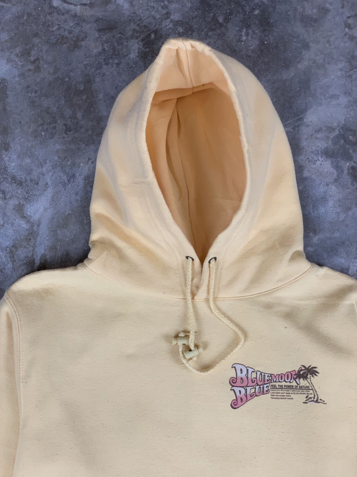 Vintage Vintage Blue Moon Blue Hoodie Size US S / EU 44-46 / 1 - 4 Thumbnail