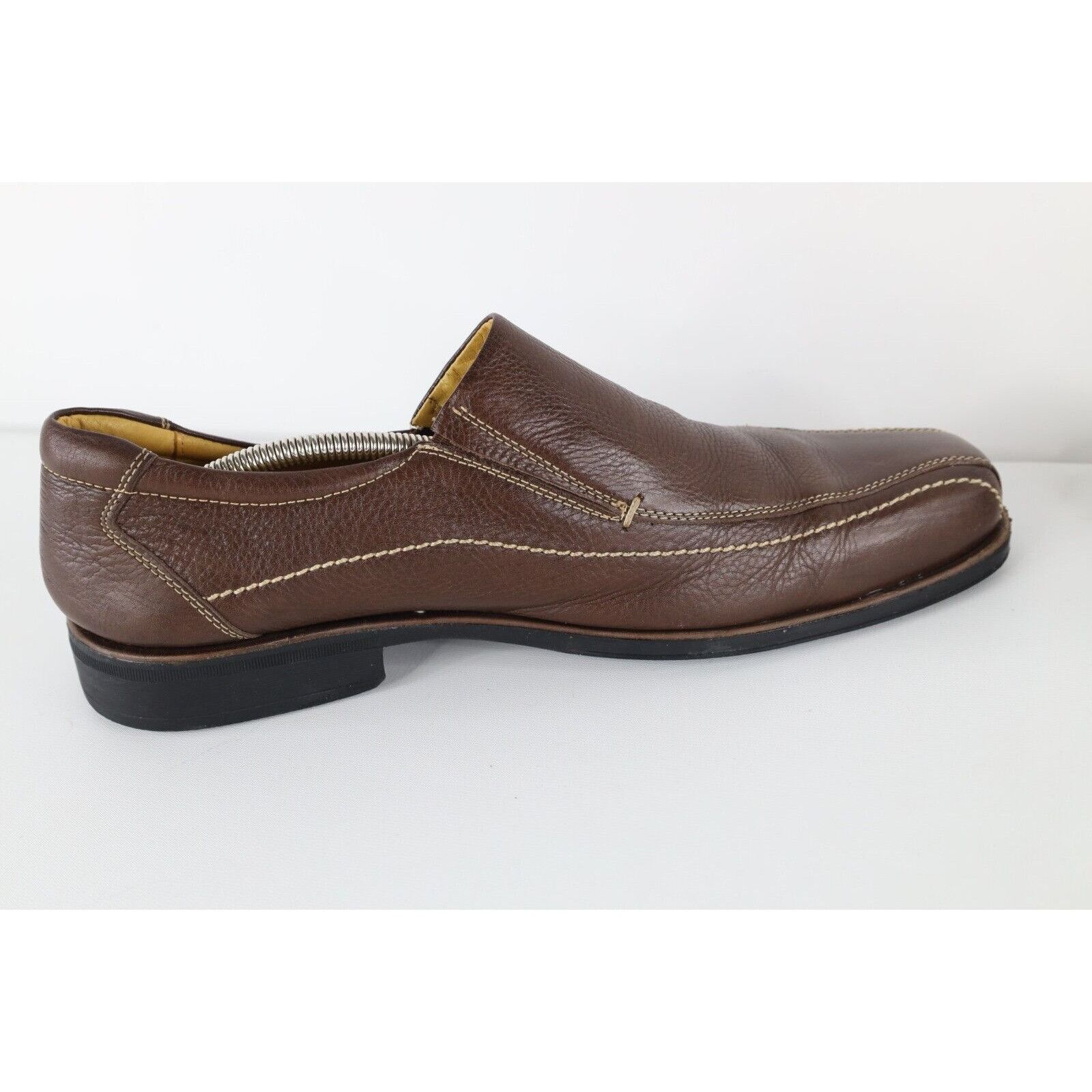 Sandro Moscoloni Sandro Moscolini Distressed Brazil Leather Slip On Loafers Size US 11.5 / EU 44-45 - 7 Thumbnail
