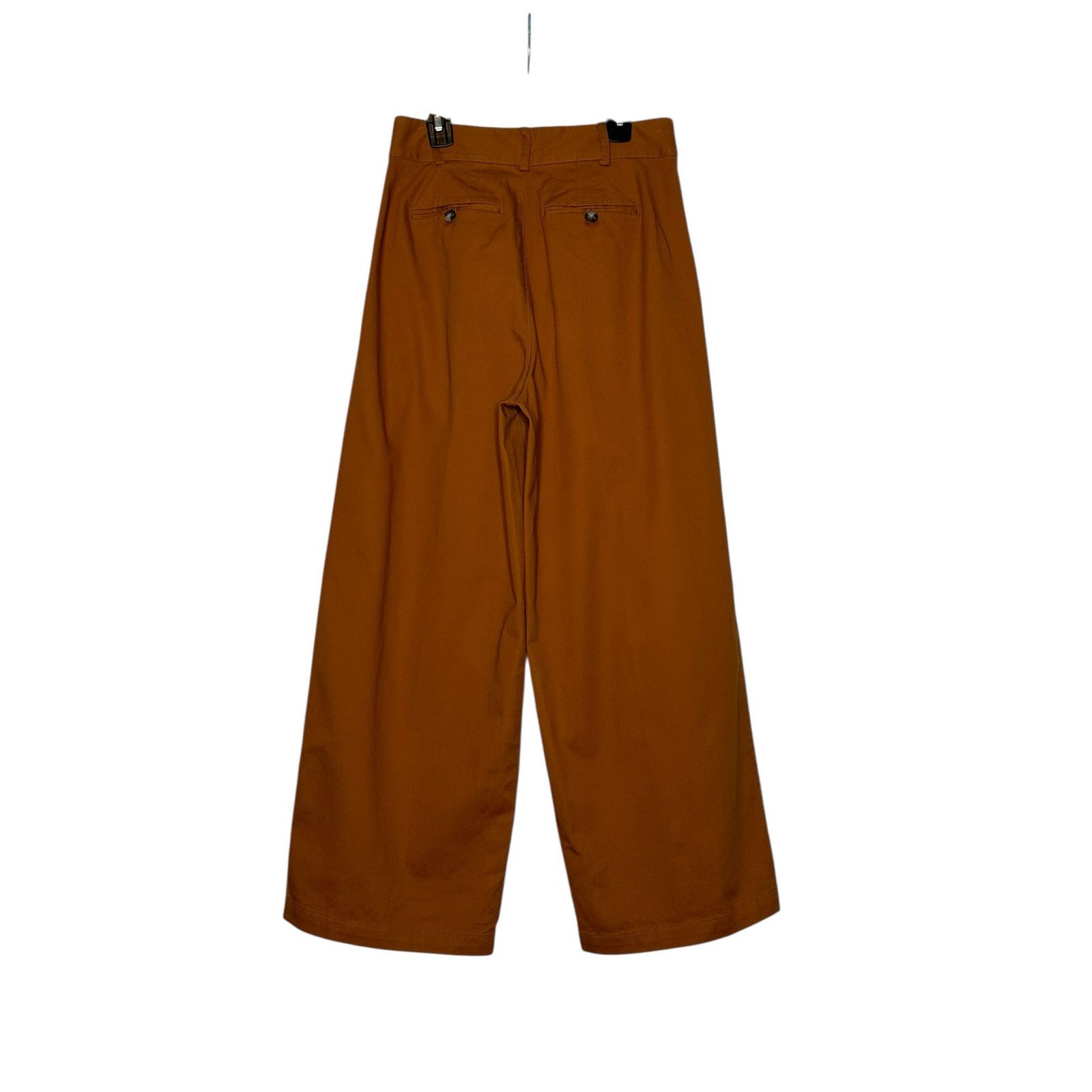 Madewell Madewell brown high waisted pleated wideleg pants size 0 Size 25" / US 0 / IT 36 - 10 Thumbnail