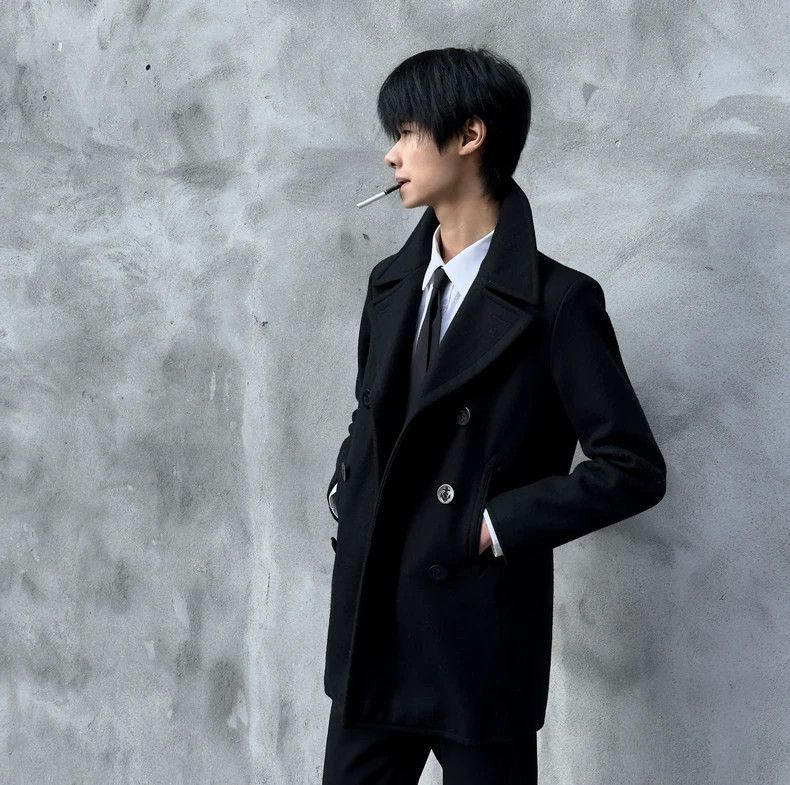 Saint Laurent Paris Saint Laurent Paris Navy coat in the first year of 13fw-250 Size US S / EU 44-46 / 1 - 6 Thumbnail