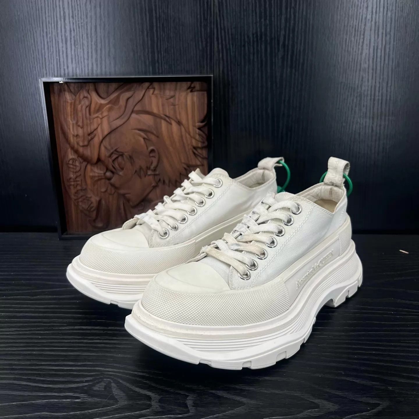Alexander McQueen Alexander McQueen White Martin Boots 37 Size US 6.5 / IT 36.5 - 1 Thumbnail