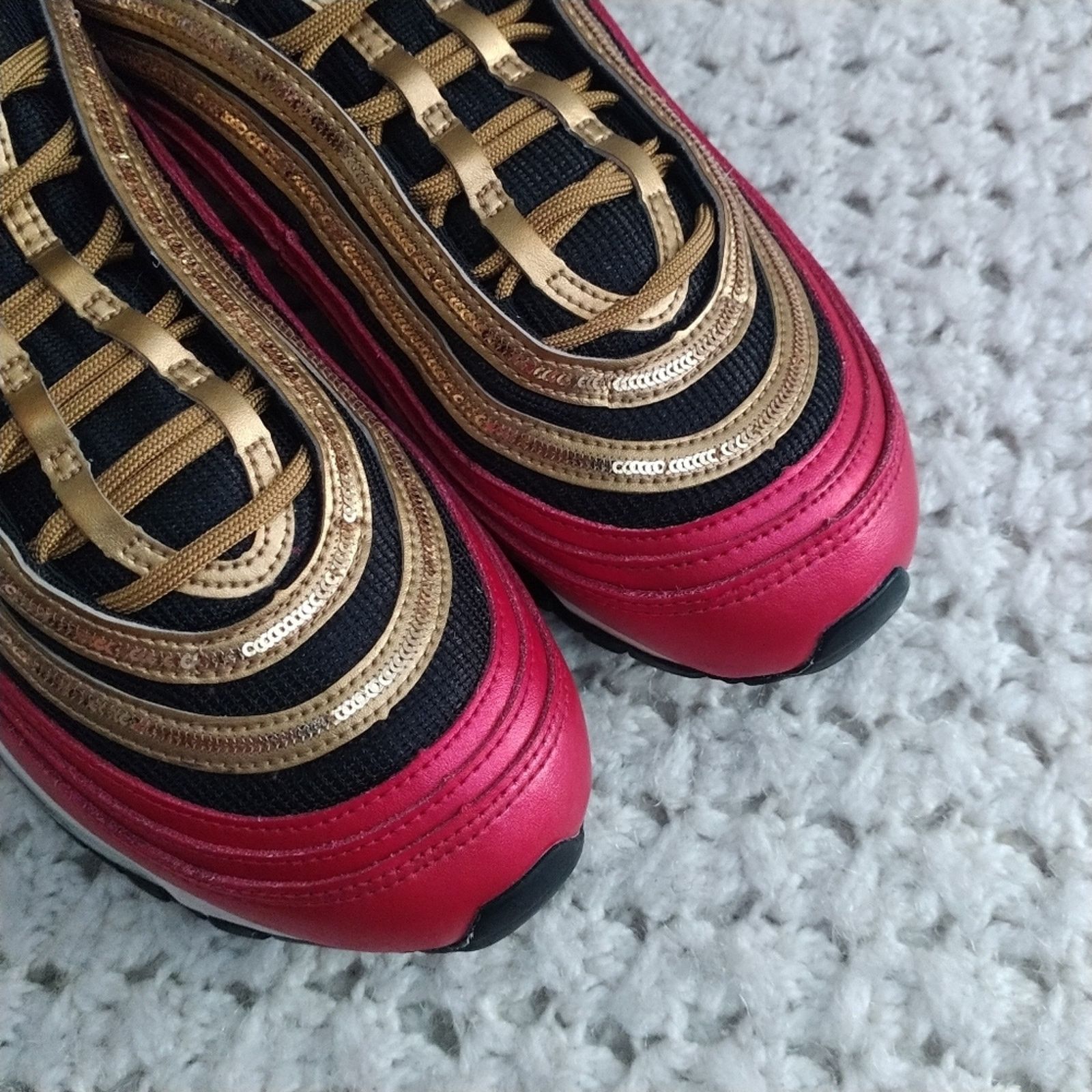 Nike Nike Air Max 97 'Gold Sequin' women size 9.5 Size US 9.5 / IT 39.5 - 4 Thumbnail
