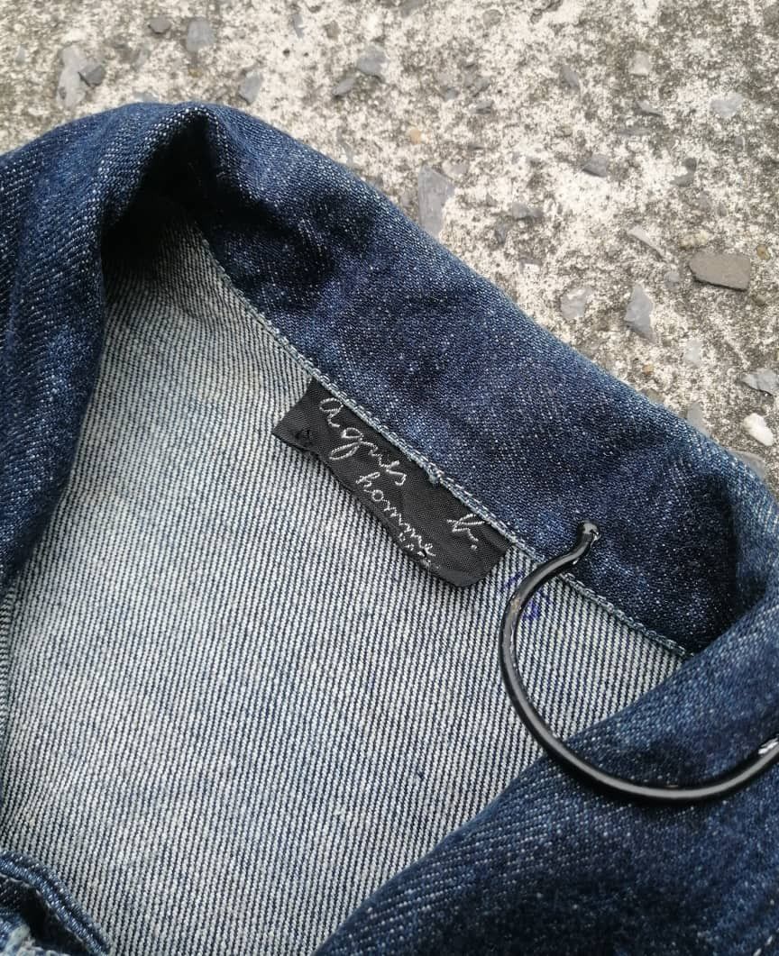 agnes b. Agnes B. Homme Denim Jacket Size US S / EU 44-46 / 1 - 8 Thumbnail