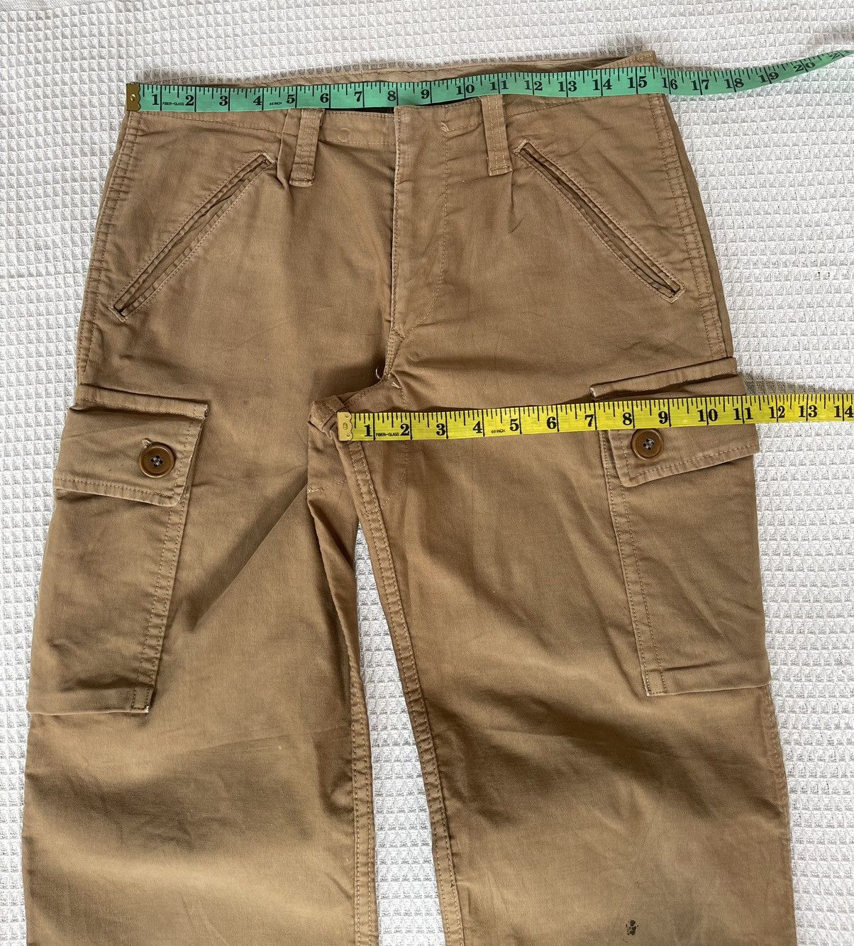 HOLLYWOOD RANCH MARKET Vintage’90s🔥HR MARKET BUZZ RICKSON🔥Extra Heavy Cargo Pants Size US 31 - 5 Thumbnail