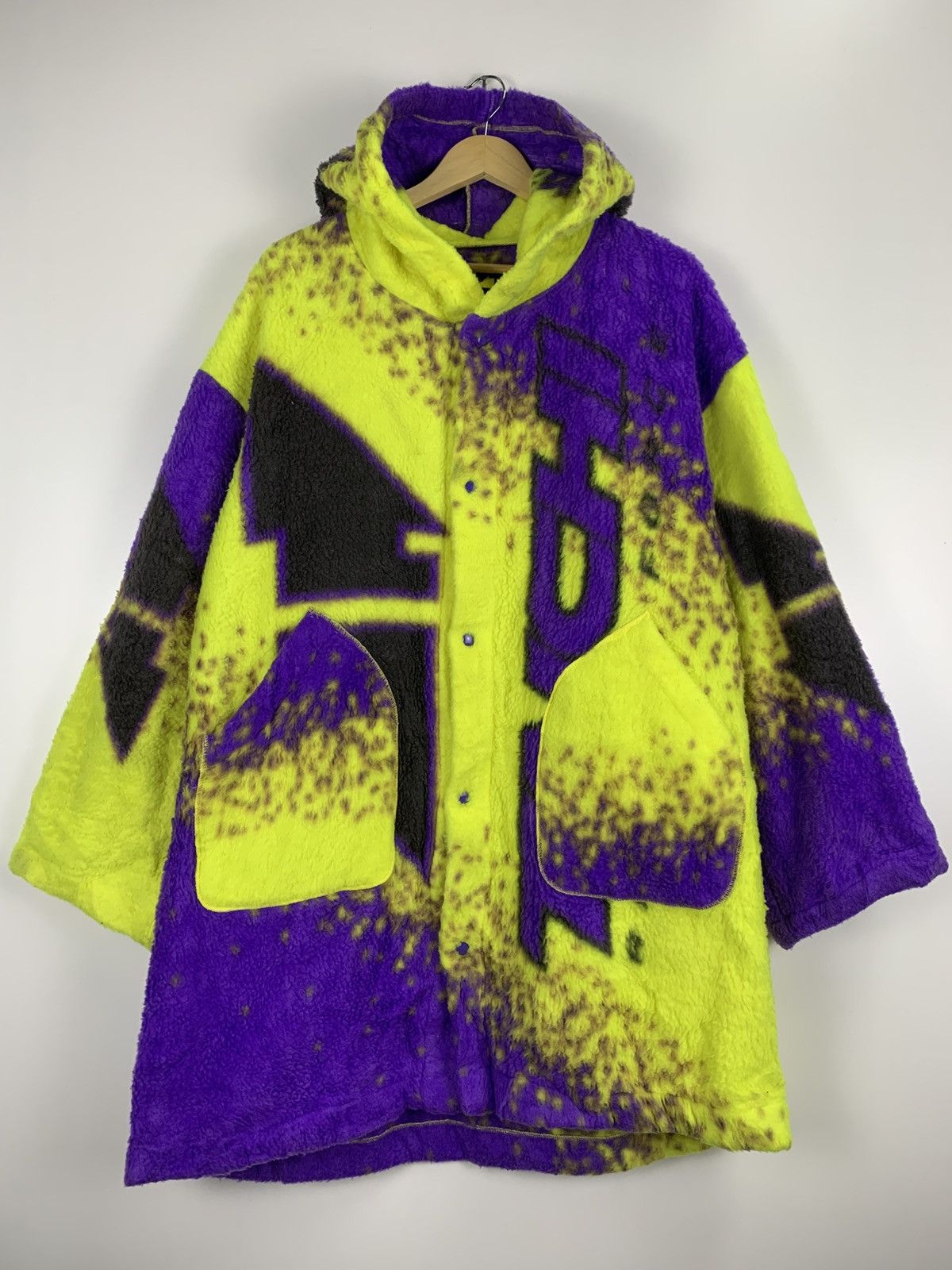 Vintage Vintage RS Taichi Racing Fleece Parka Jacket Size US XXL / EU 58 / 5 - 3 Thumbnail