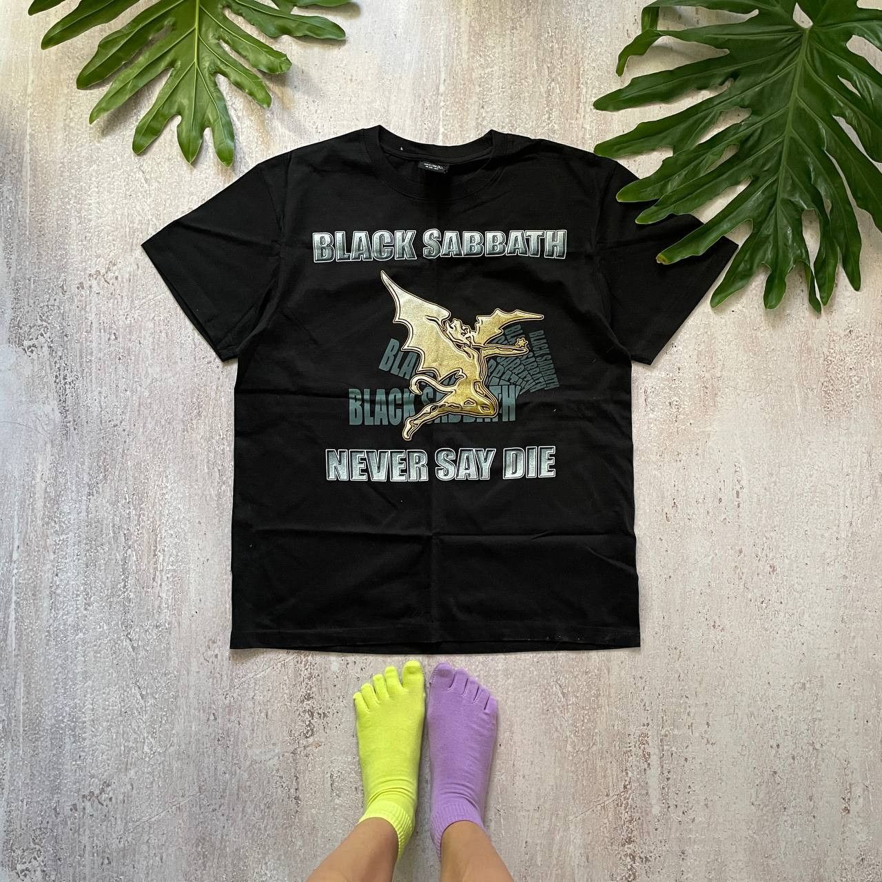Band Tees × Vintage VINTAGE Y2K BLACK SABBATH OZZY AMAZING BAND T SHIRT 298 Size US M / EU 48-50 / 2 - 1 Thumbnail