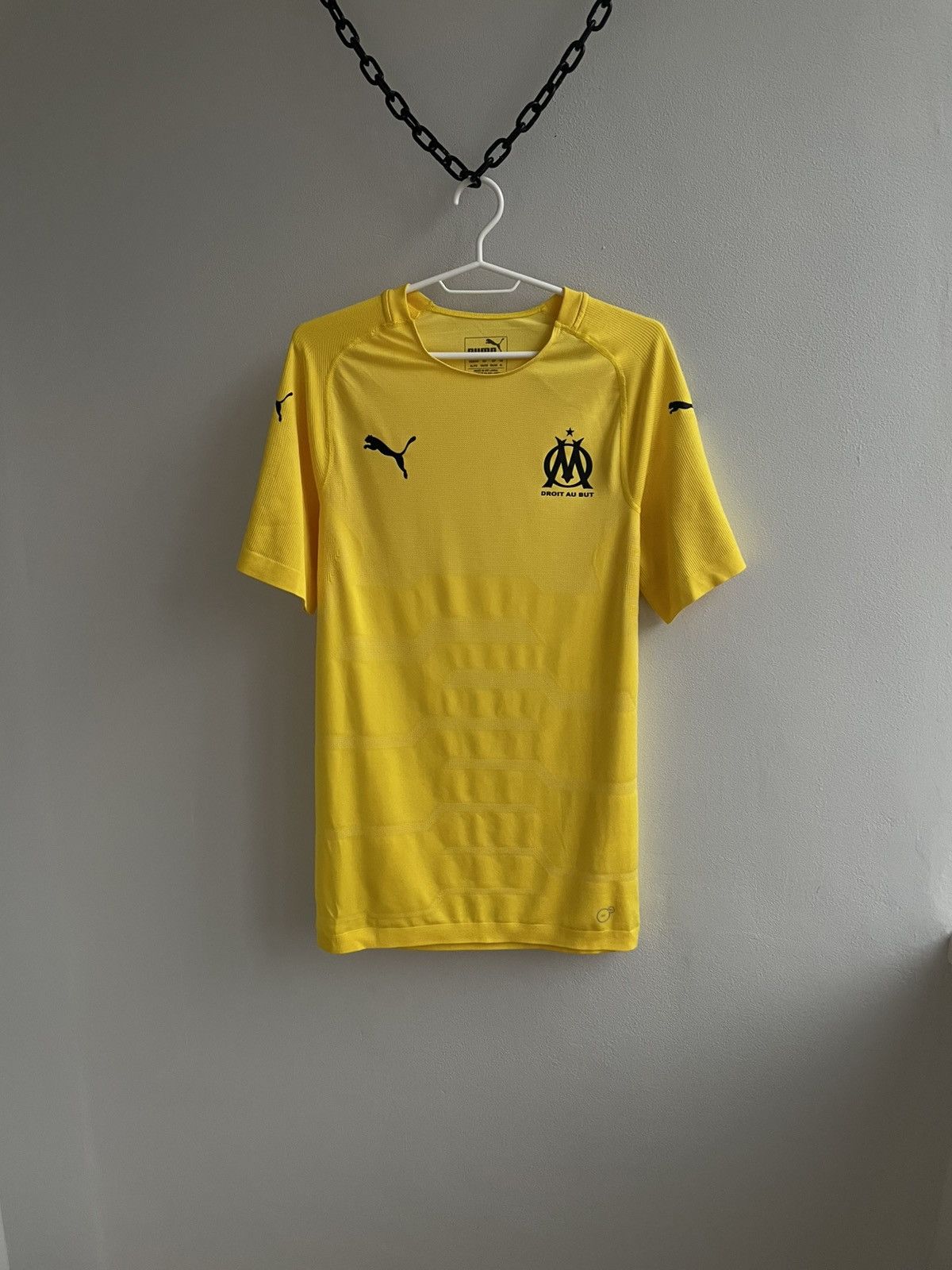 Vintage Olympique Marseille EvoKnit Player Issue Soccer Jersey Shirt Size US XL / EU 56 / 4 - 1 Thumbnail