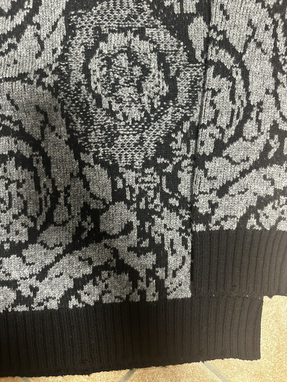Versace Versace Barocco Knit Sweater Size US L / EU 52-54 / 3 - 6 Thumbnail